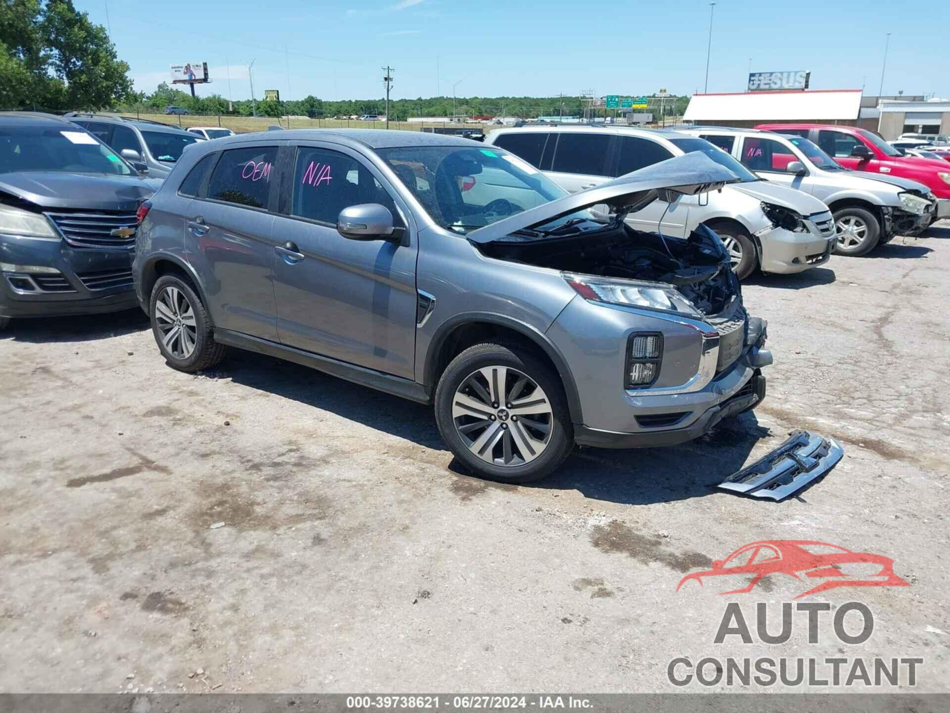 MITSUBISHI OUTLANDER SPORT 2021 - JA4ARUAUXMU029176