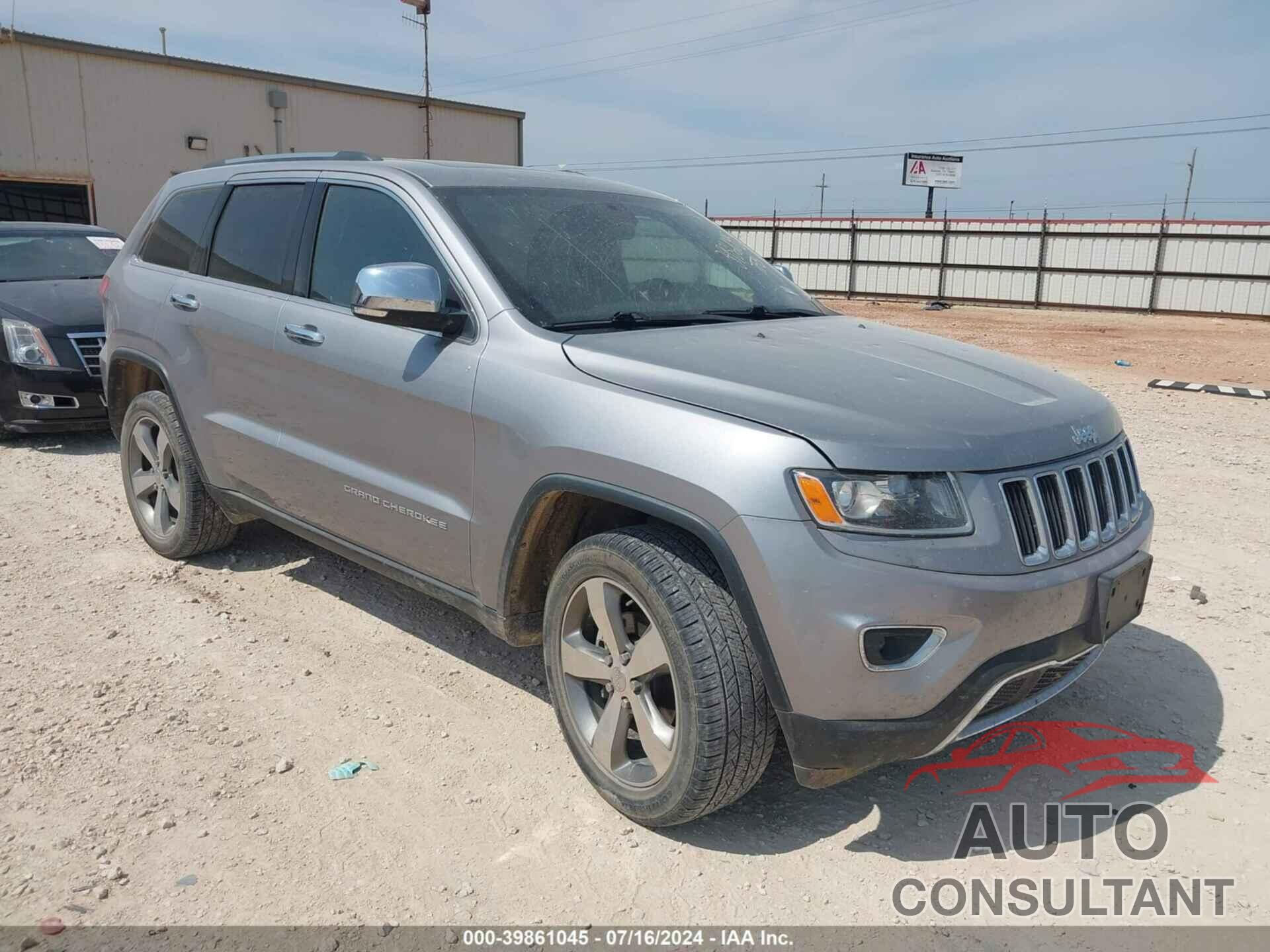 JEEP GRAND CHEROKEE 2016 - 1C4RJFBGXGC303636