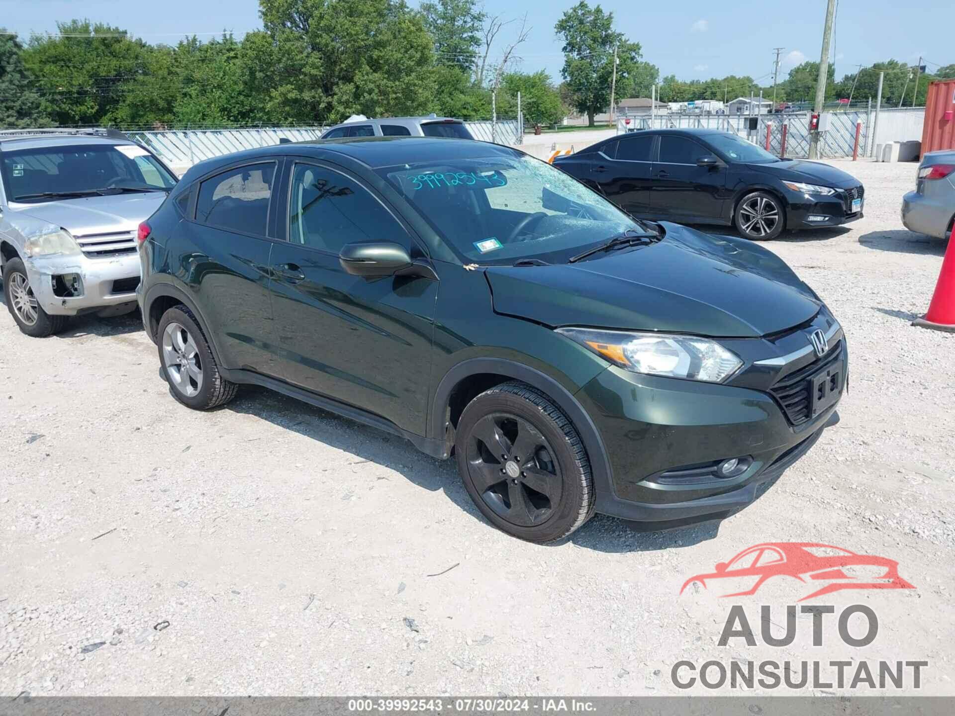 HONDA HR-V 2017 - 3CZRU6H51HG703235