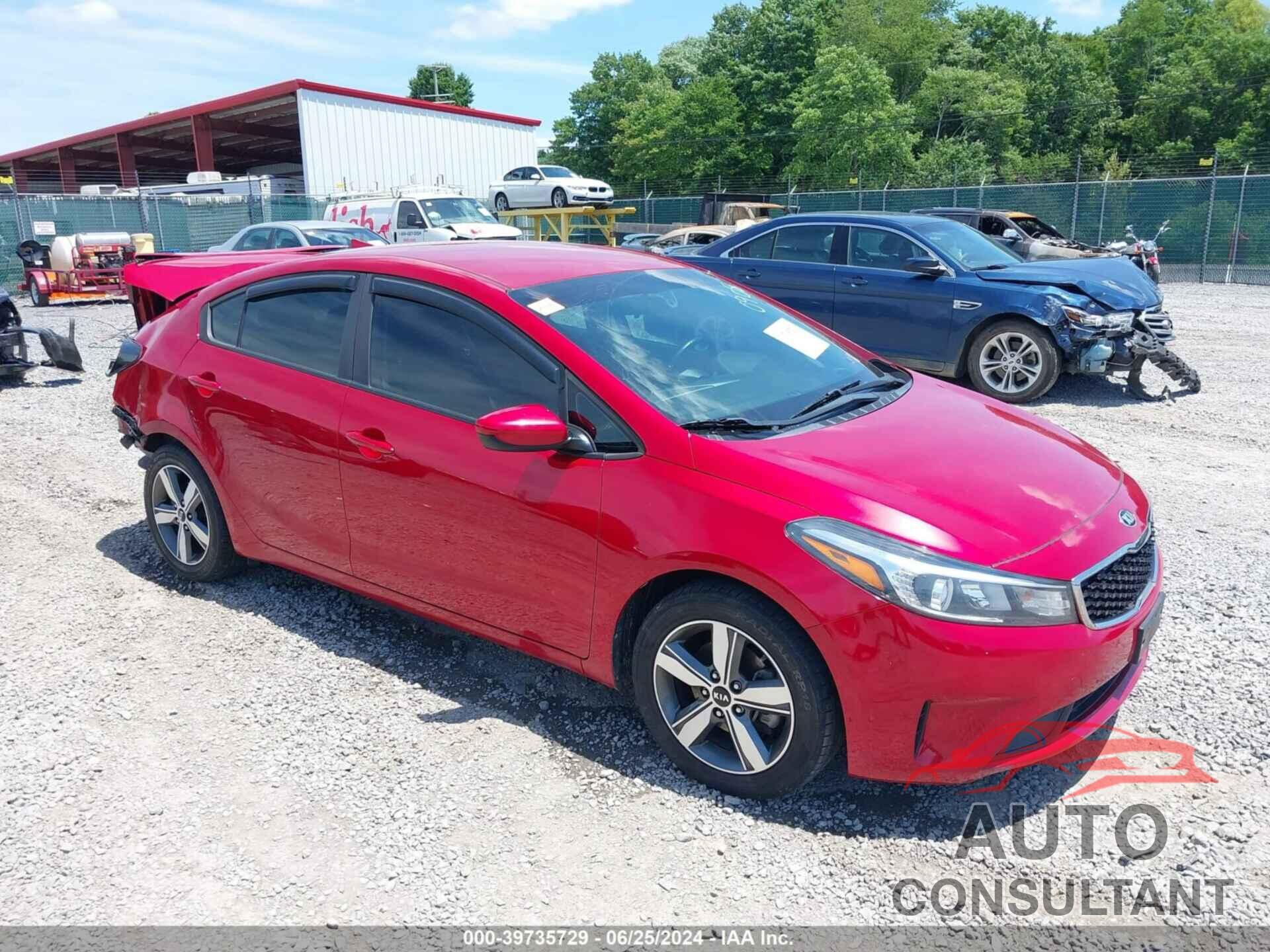 KIA FORTE 2018 - 3KPFL4A75JE190908