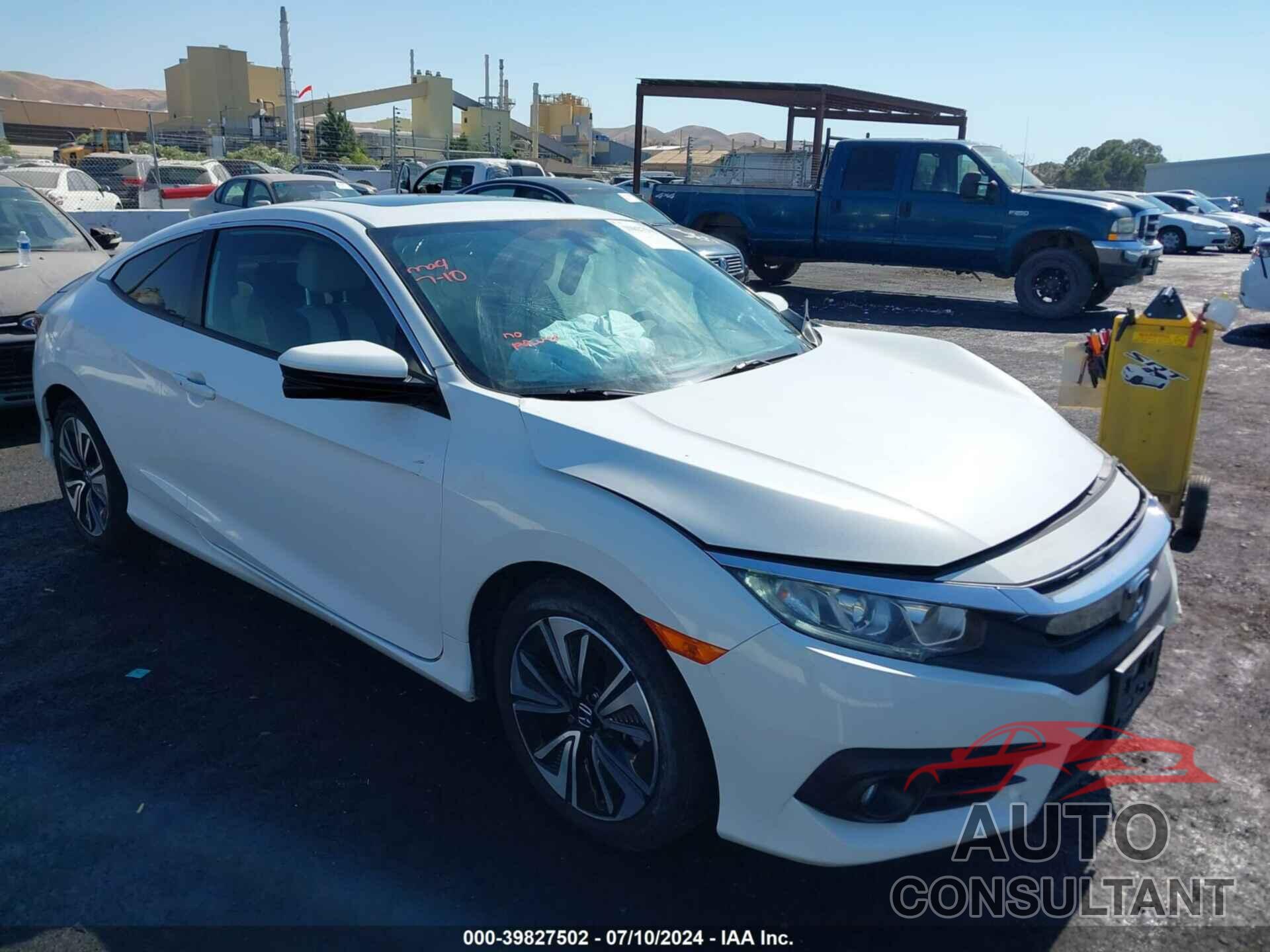 HONDA CIVIC 2018 - 2HGFC3B39JH354186