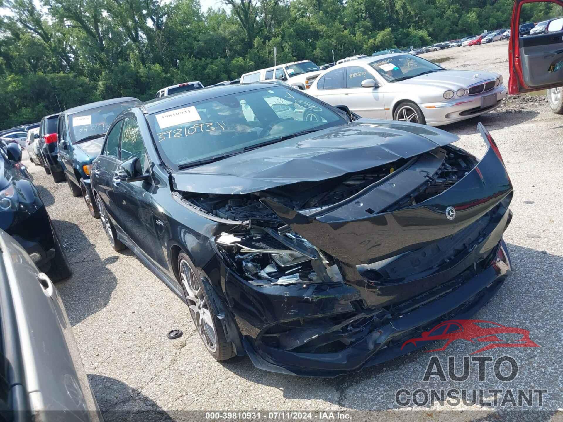 MERCEDES-BENZ AMG CLA 45 2018 - WDDSJ5CB1JN569563