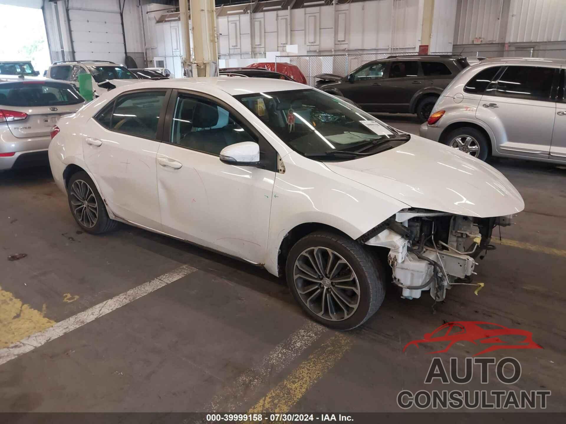 TOYOTA COROLLA 2015 - 2T1BURHE5FC320592