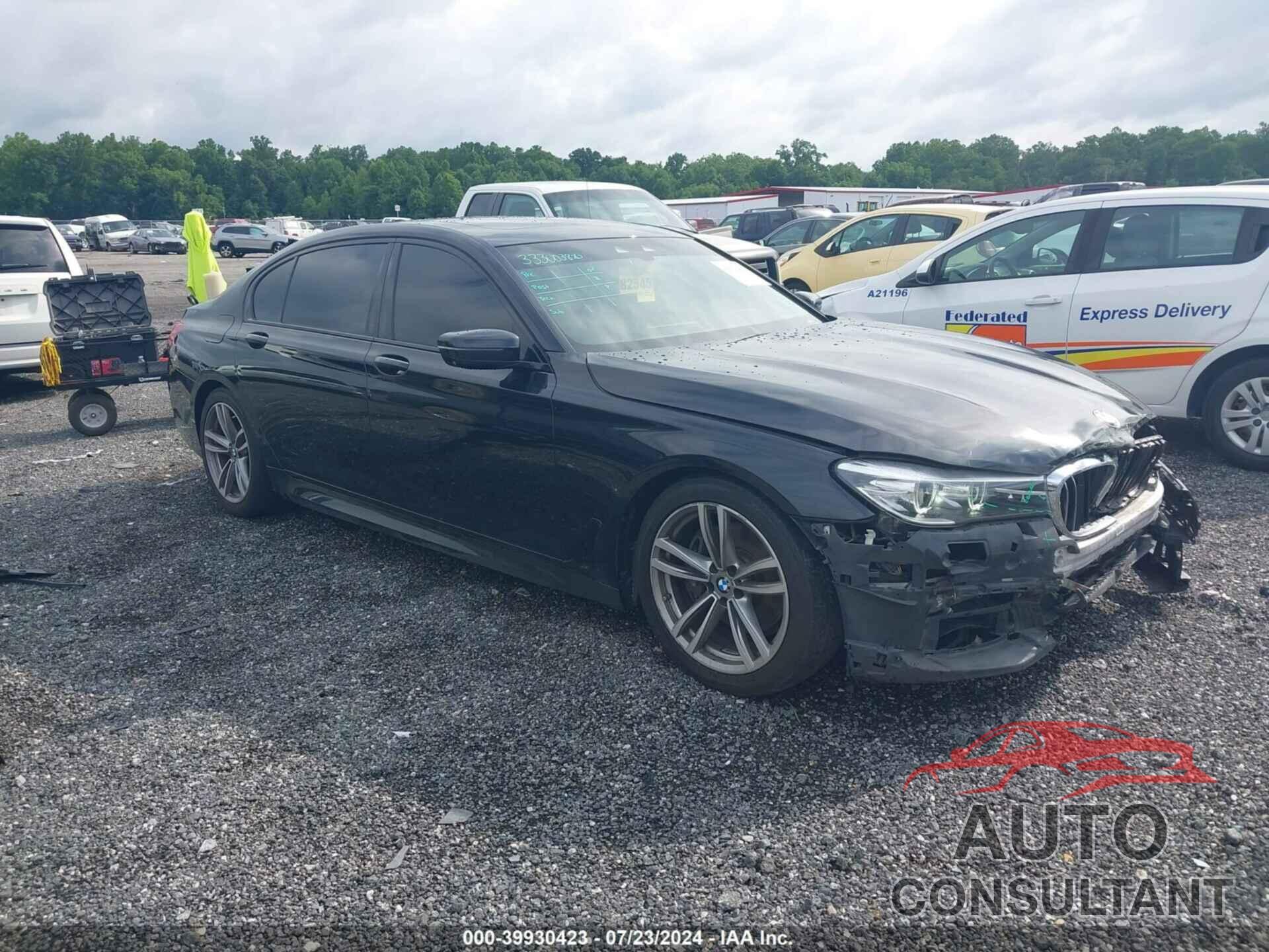 BMW 740I 2017 - WBA7E4C59HGU99413