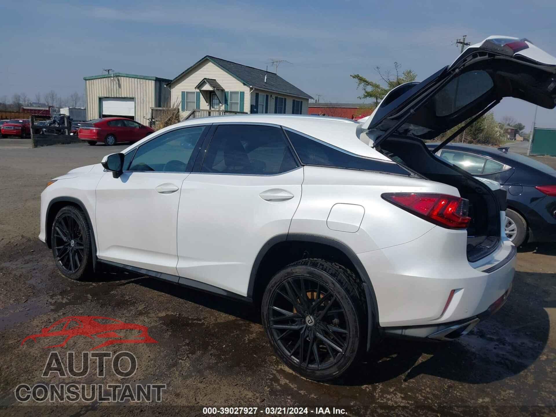 LEXUS RX 350 2017 - JTJBZMCA1H2029143