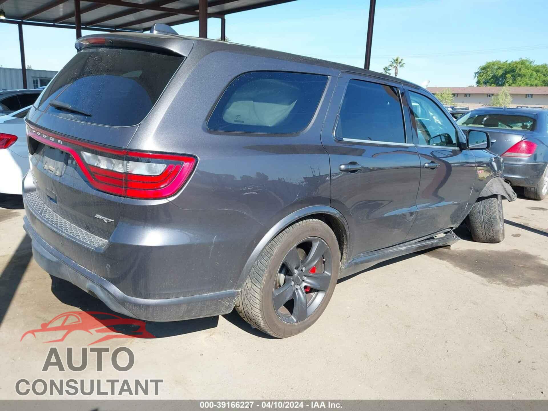 DODGE DURANGO 2018 - 1C4SDJGJ4JC456777