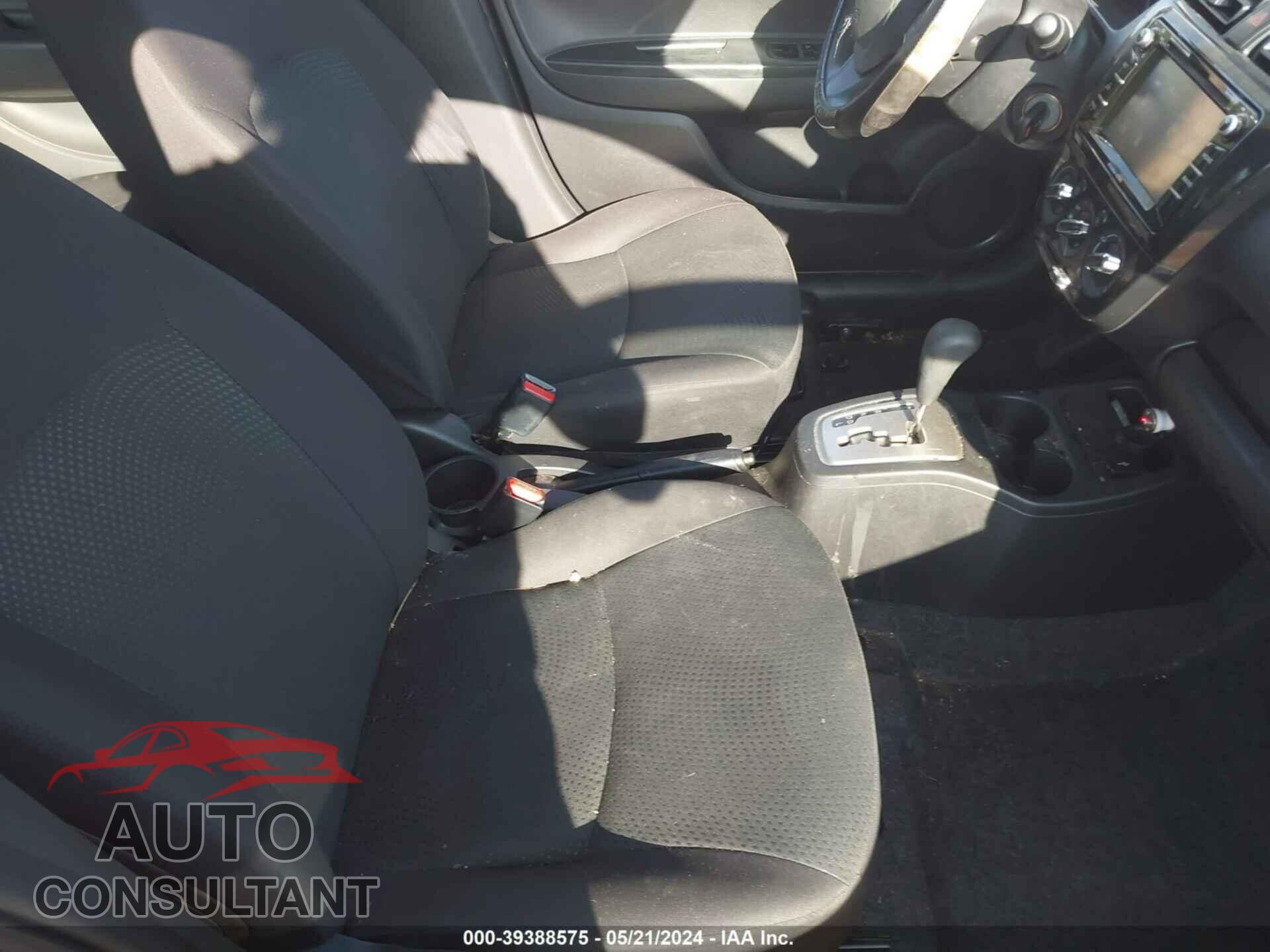 MITSUBISHI MIRAGE 2019 - ML32F3FJ4KHF10421