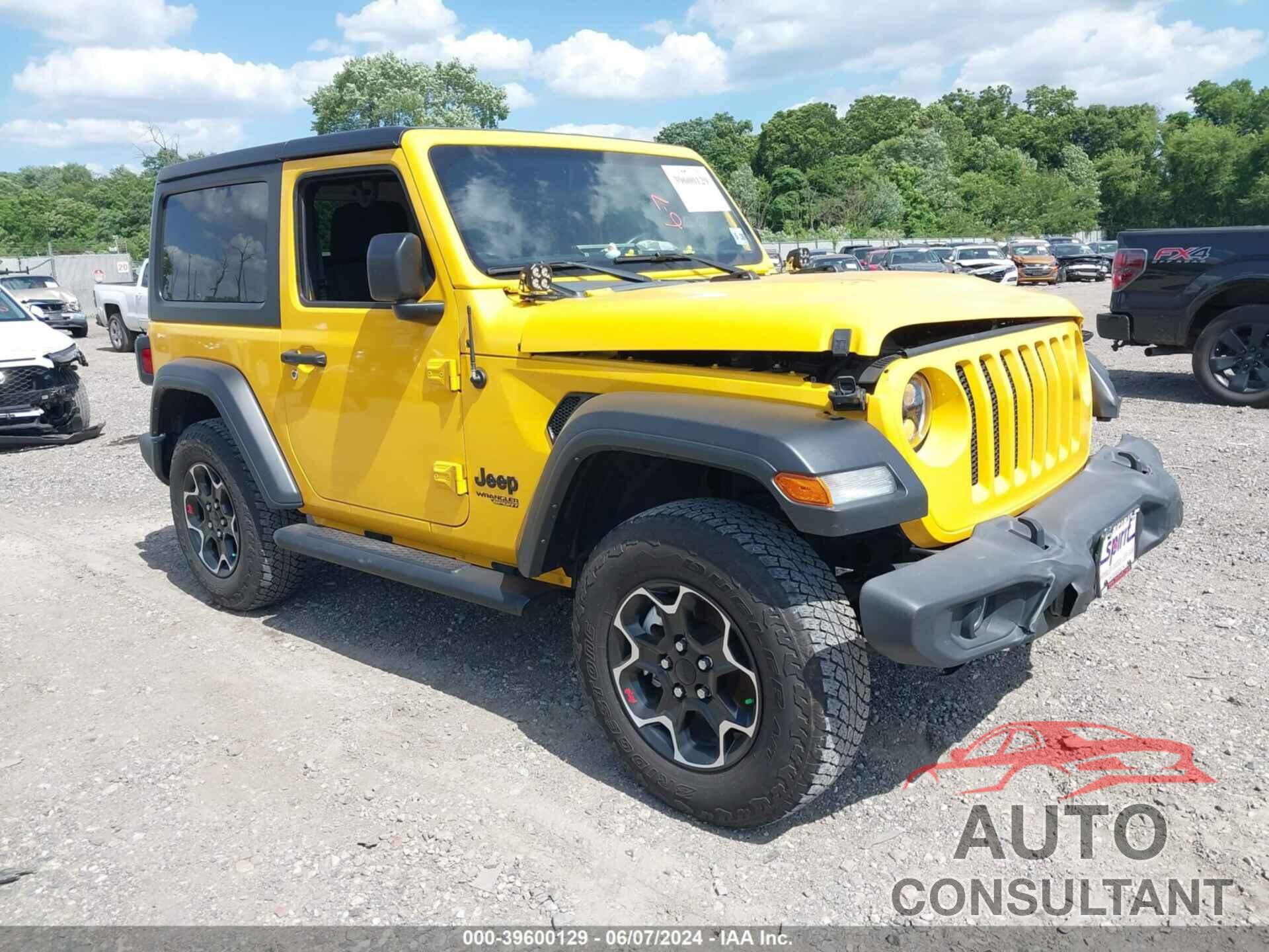 JEEP WRANGLER 2021 - 1C4GJXAN4MW714859