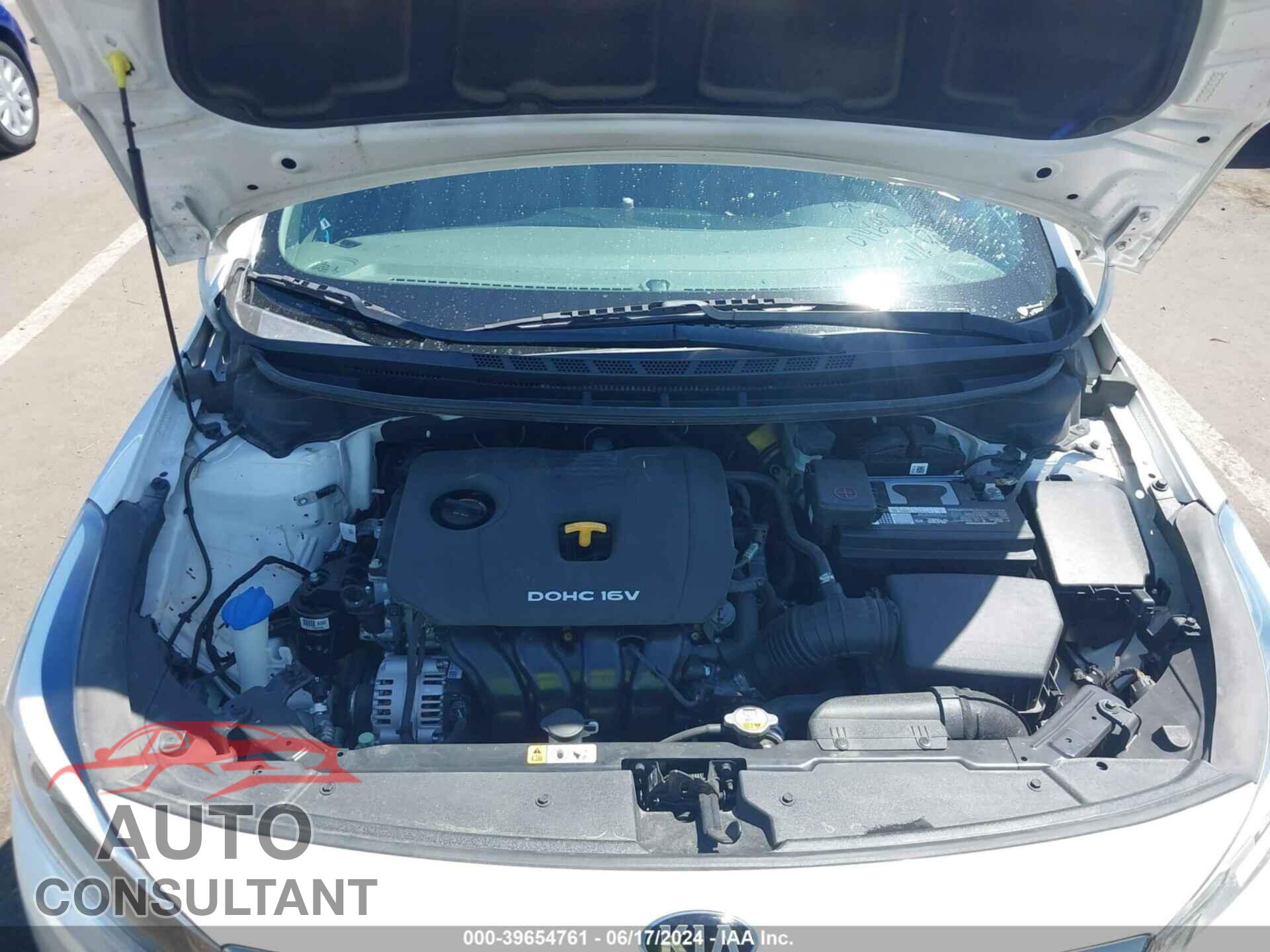 KIA FORTE 2017 - 3KPFL4A75HE014693