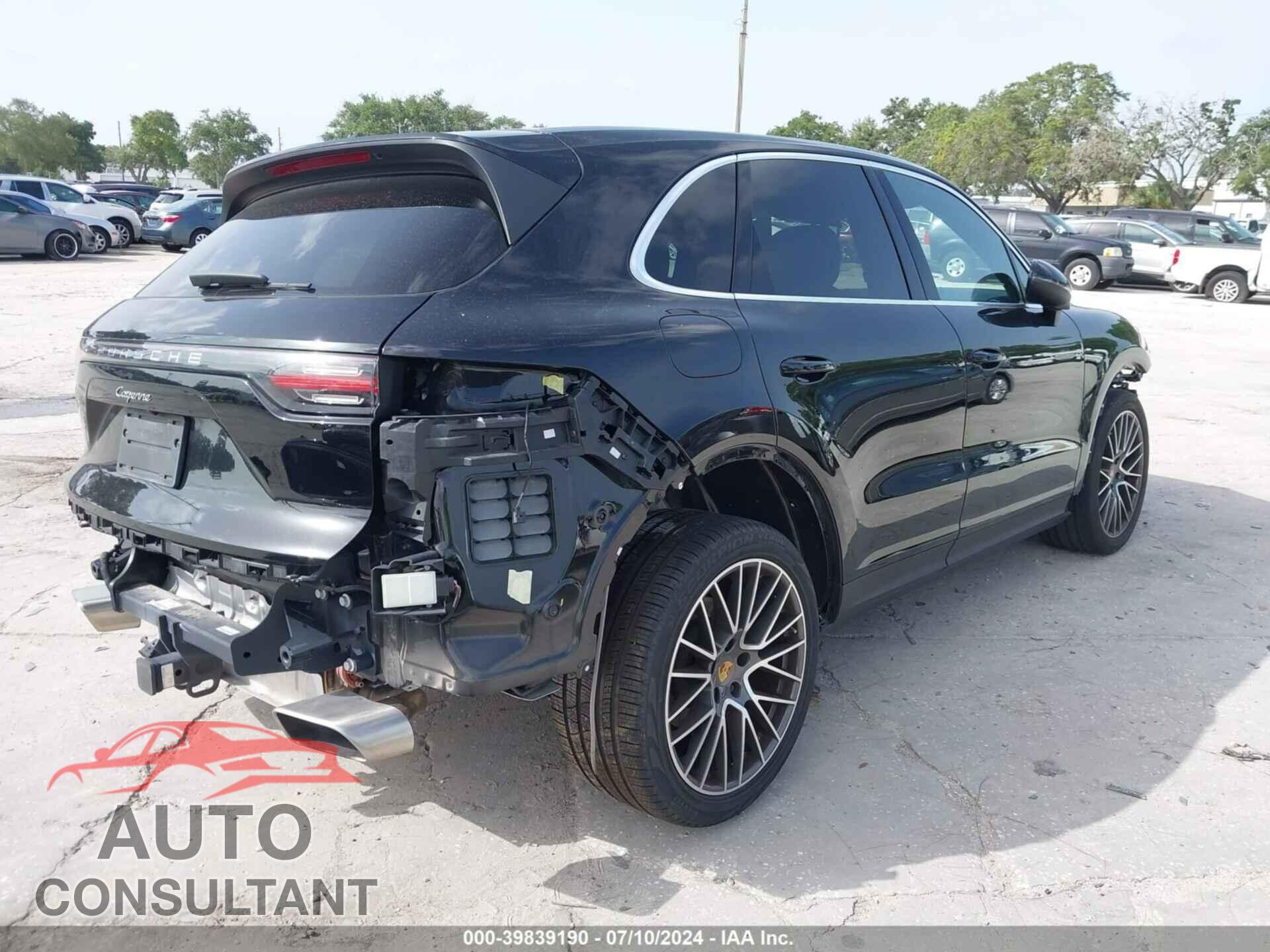 PORSCHE CAYENNE 2020 - WP1AA2AY9LDA10538