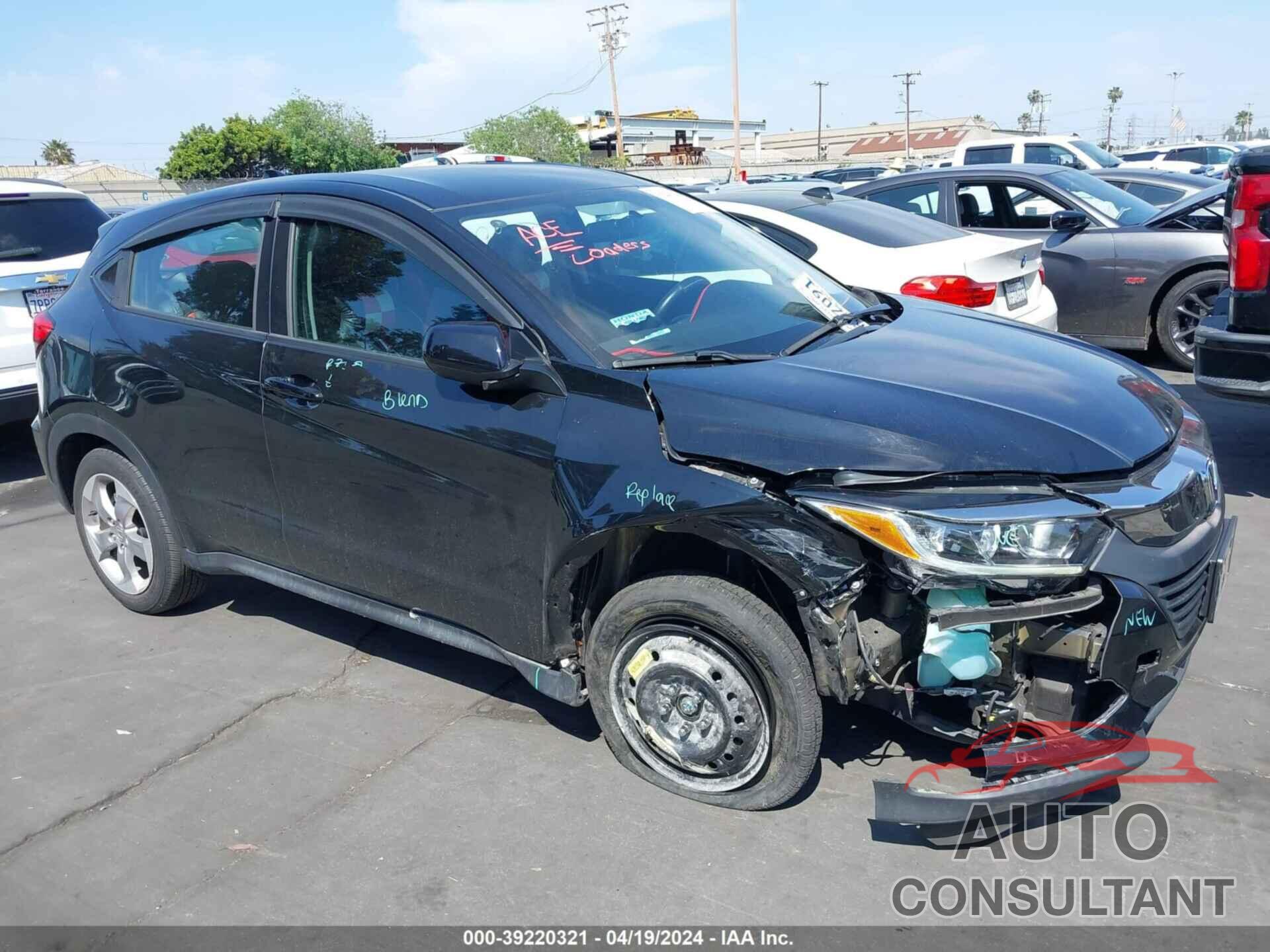 HONDA HR-V 2020 - 3CZRU5H32LM705384