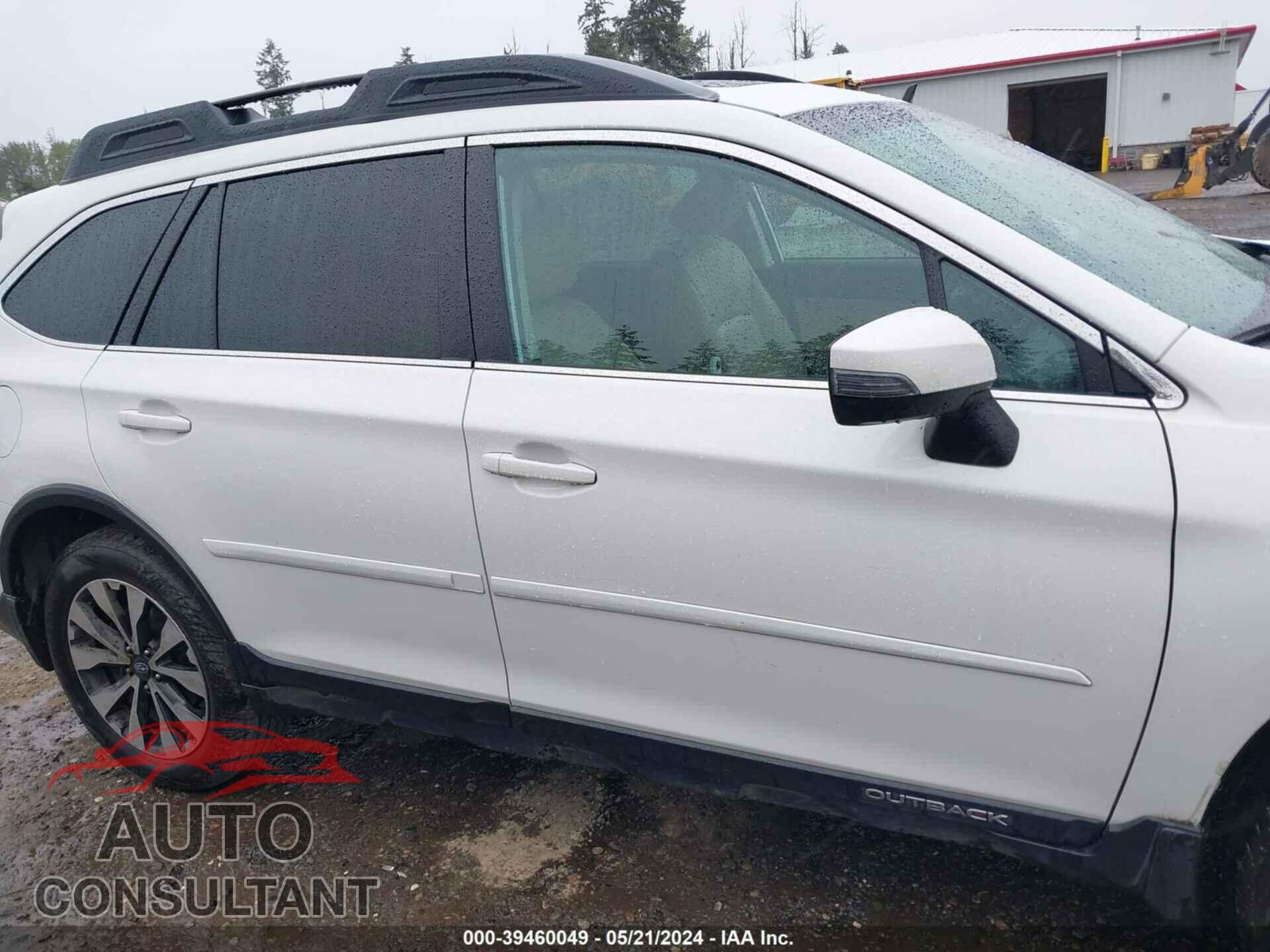 SUBARU OUTBACK 2016 - 4S4BSANC2G3355915