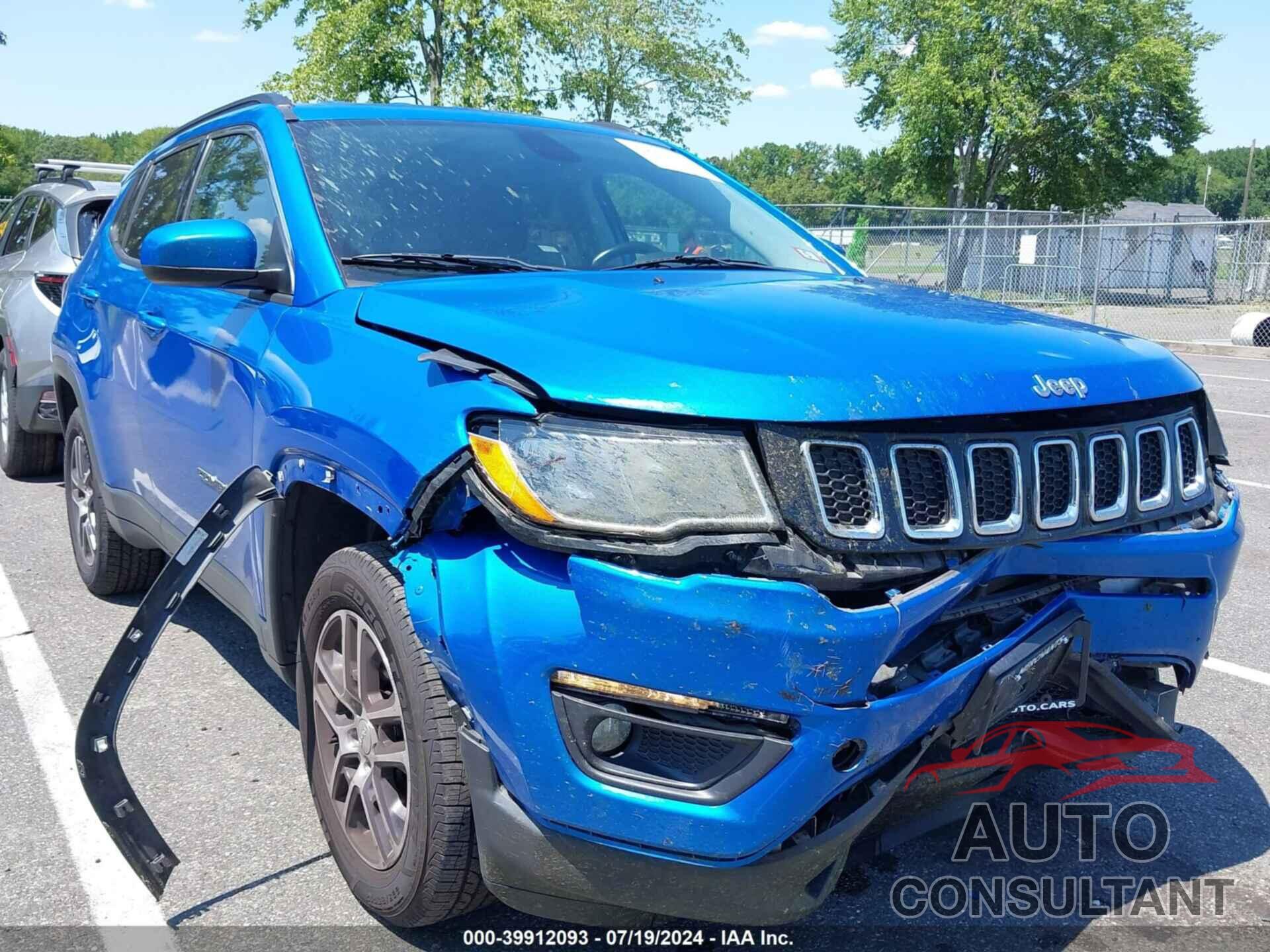 JEEP COMPASS 2018 - 3C4NJDBB6JT418933