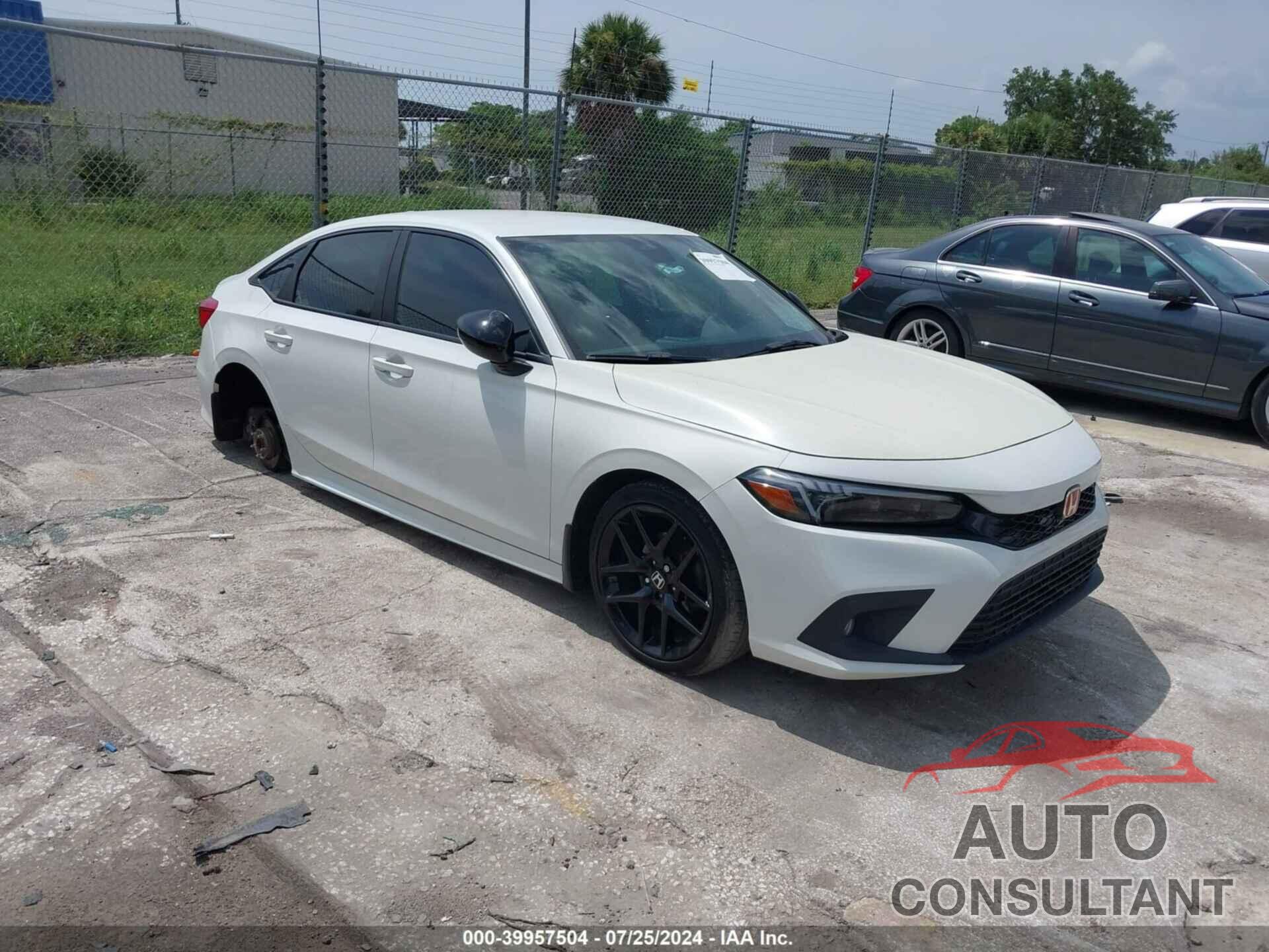 HONDA CIVIC 2022 - 2HGFE2F52NH530453