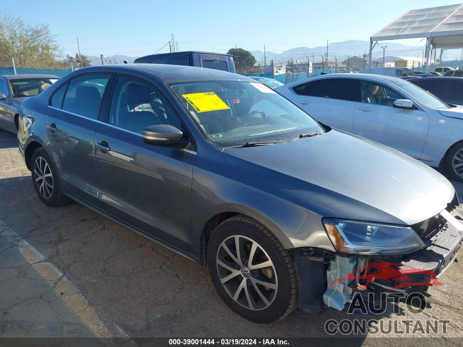 VOLKSWAGEN JETTA 2017 - 3VWDB7AJ6HM244558
