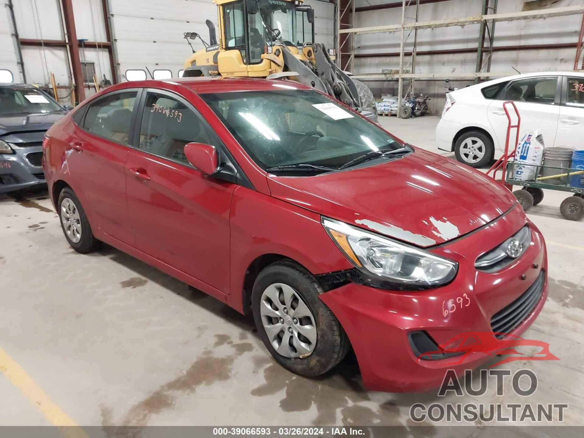 HYUNDAI ACCENT 2017 - KMHCT4AE6HU359133