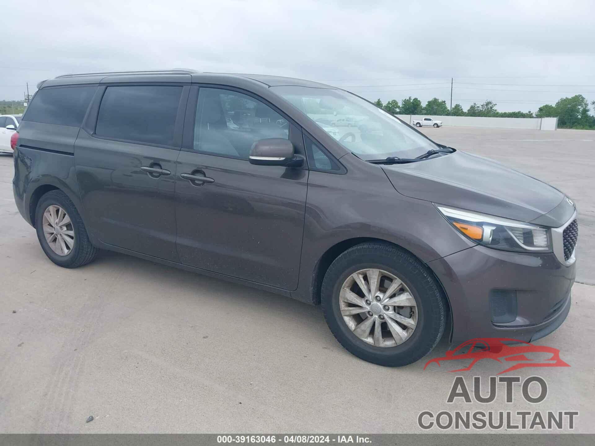 KIA SEDONA 2016 - KNDMB5C18G6142326