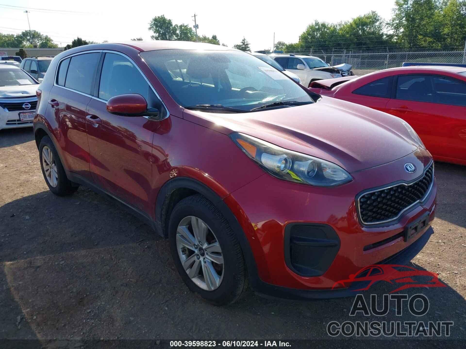 KIA SPORTAGE 2018 - KNDPM3AC9J7423519