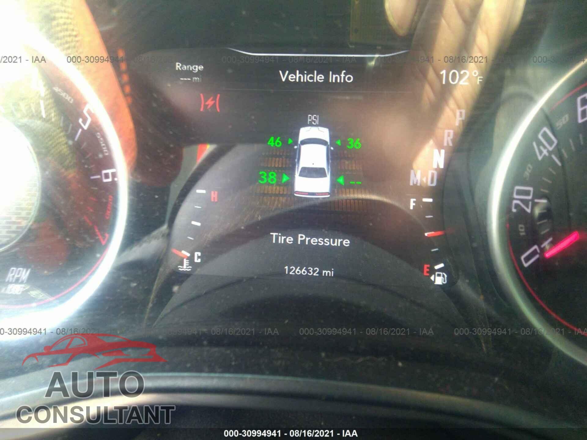 DODGE CHALLENGER 2016 - 2C3CDZAG8GH250100