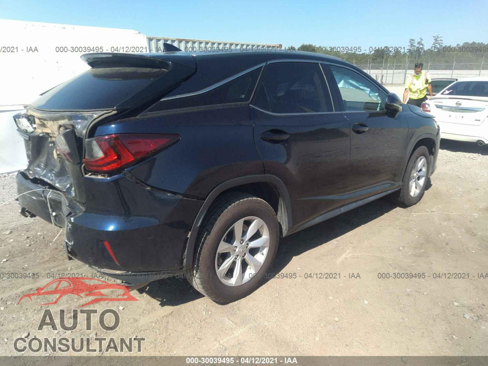 LEXUS RX 350 2016 - 2T2ZZMCA7GC020105