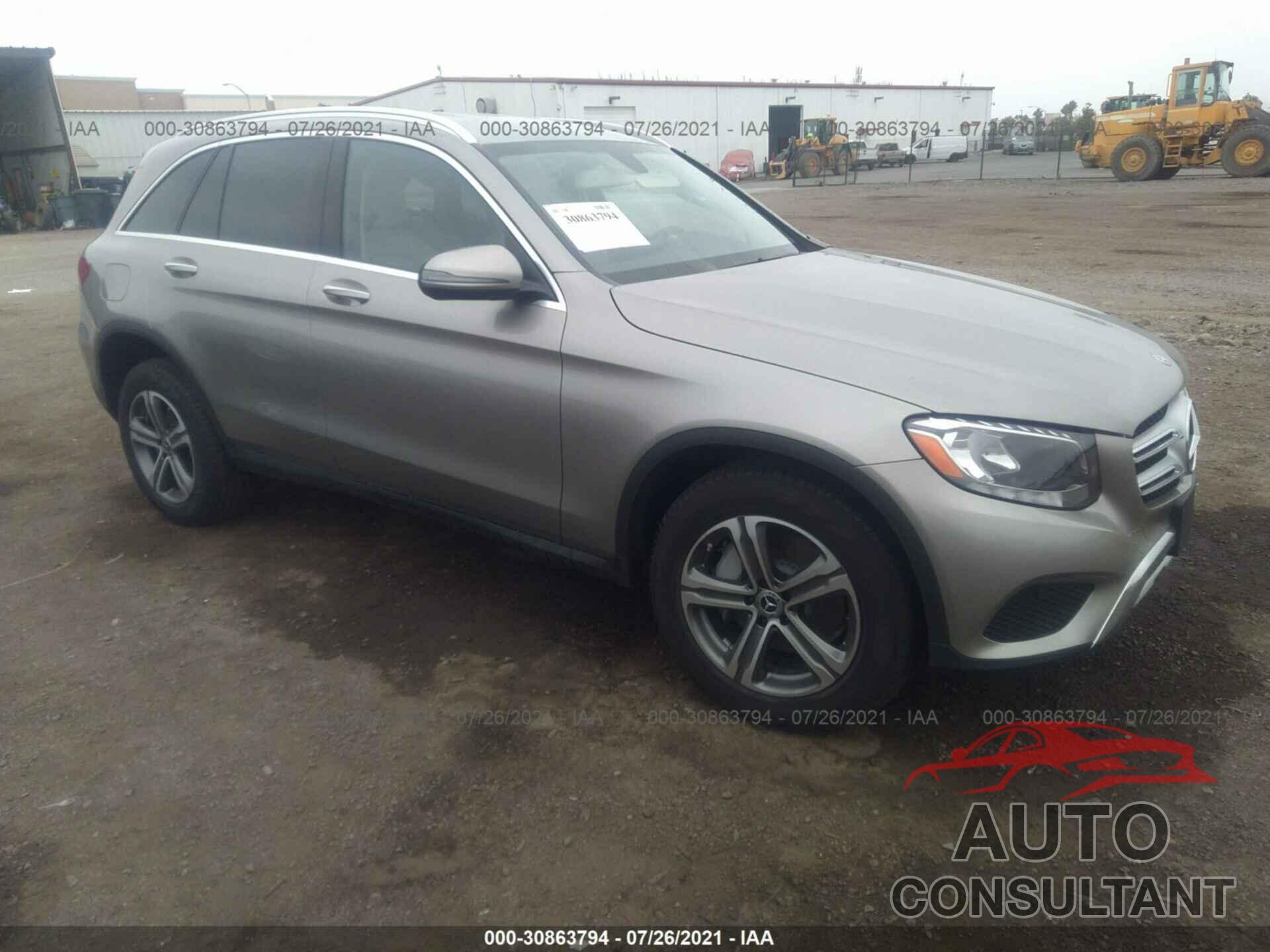 MERCEDES-BENZ GLC 2019 - WDC0G4JB1KV185498