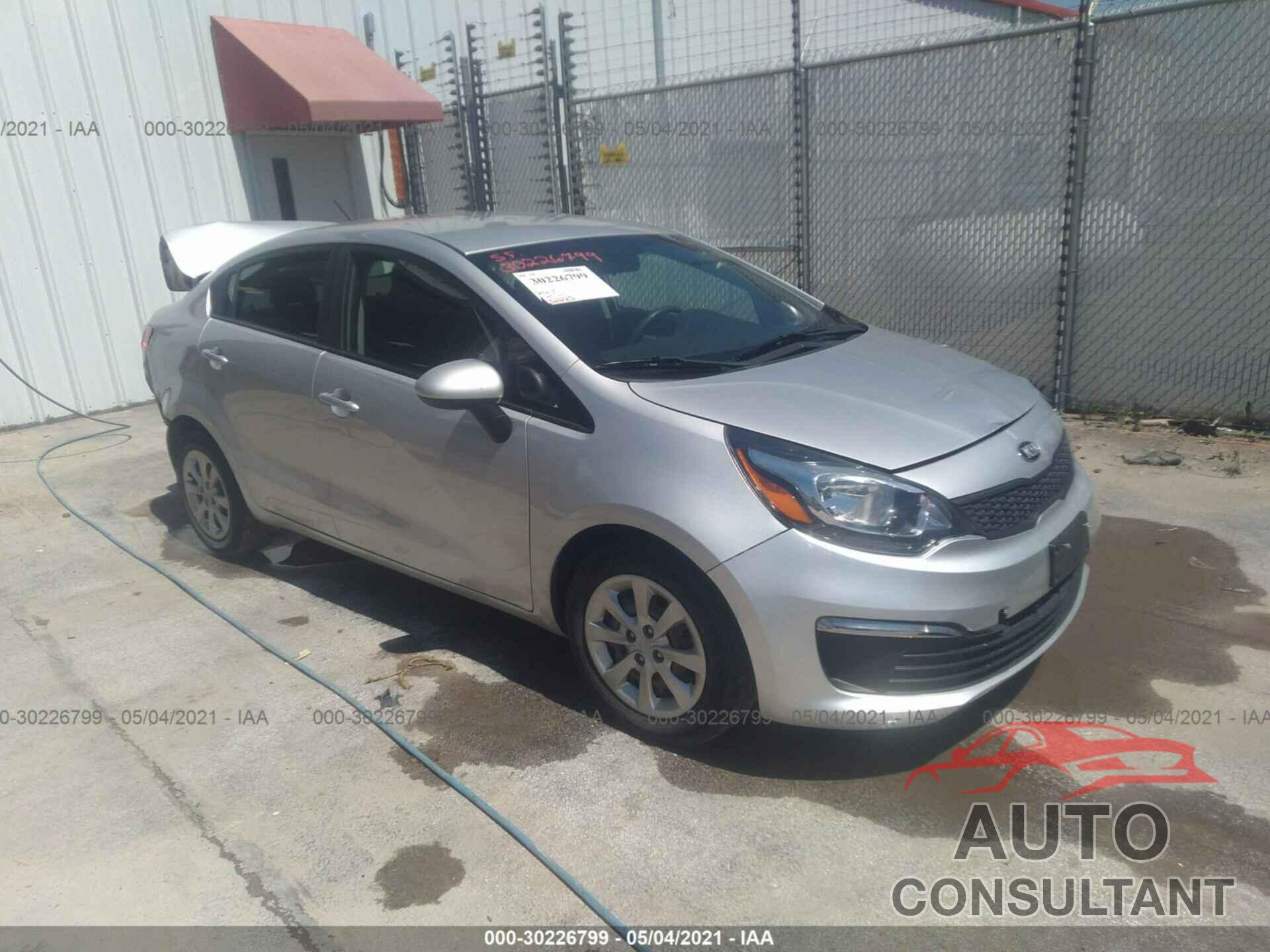 KIA RIO 2016 - KNADM4A33G6621940
