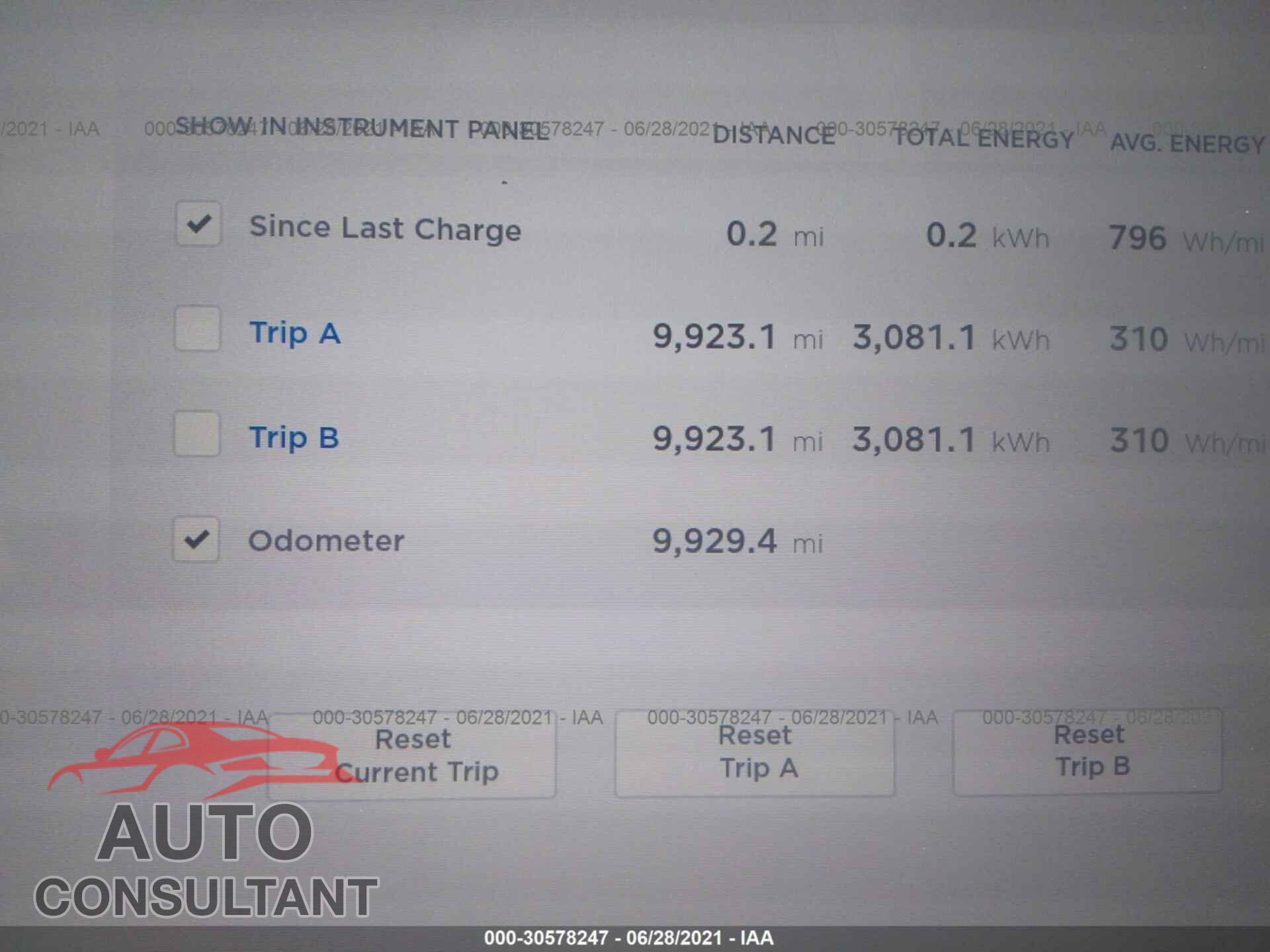 TESLA MODEL S 2020 - 5YJSA1E26LF411236