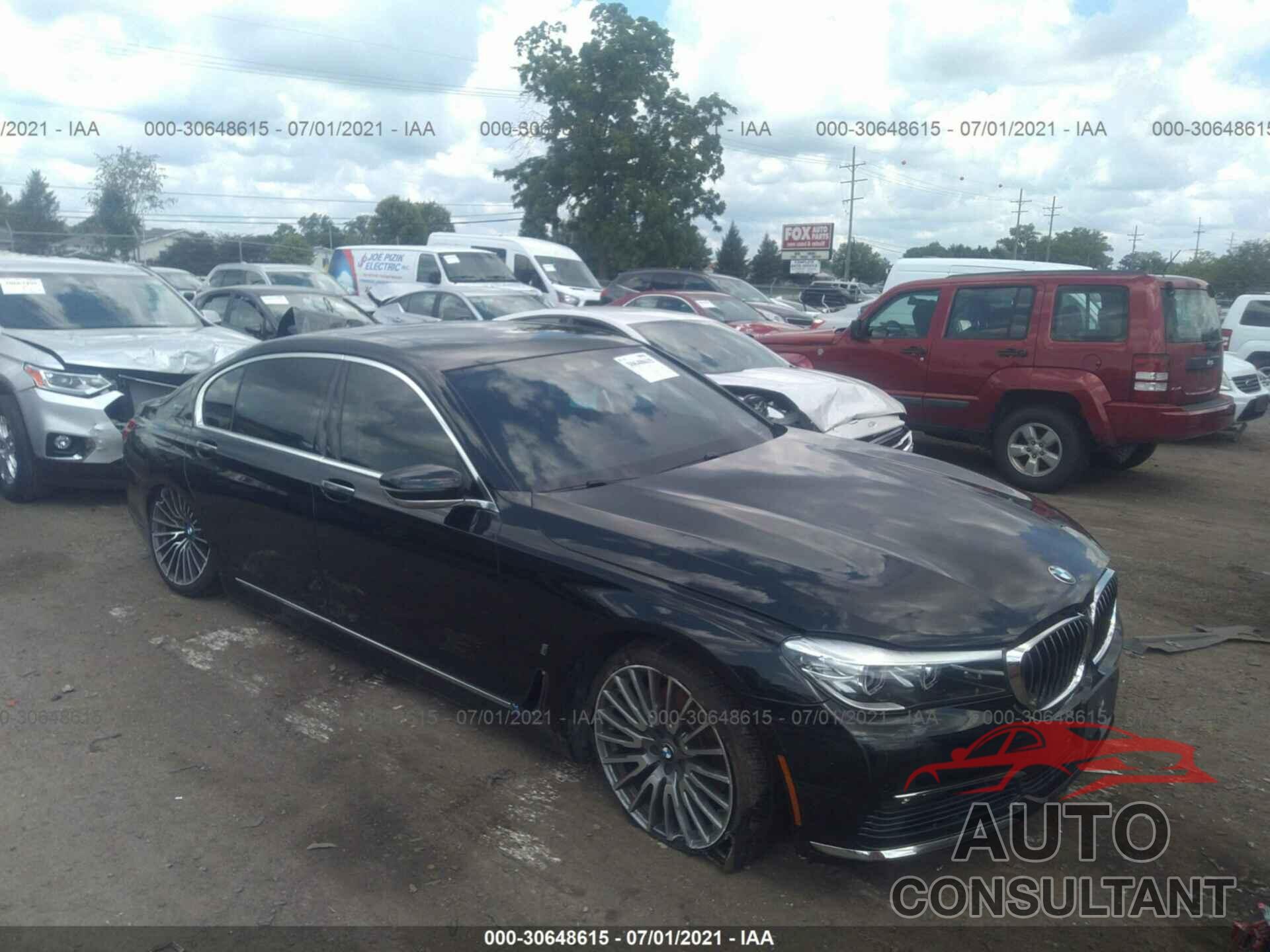 BMW 7 SERIES 2017 - WBA7J2C31HG497928