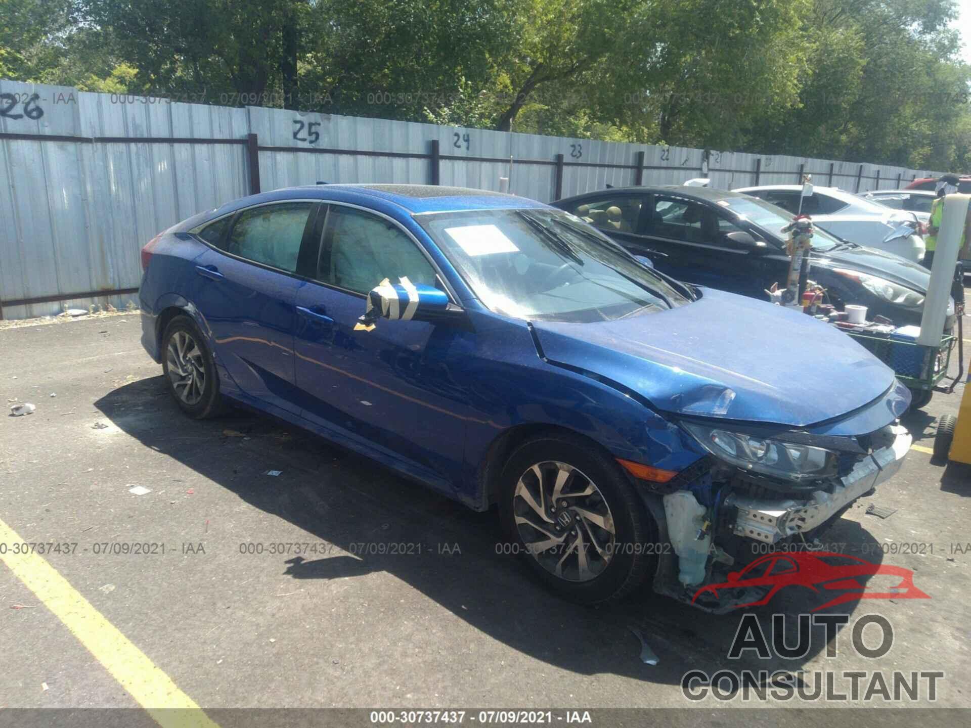 HONDA CIVIC SEDAN 2018 - 2HGFC2F74JH540743