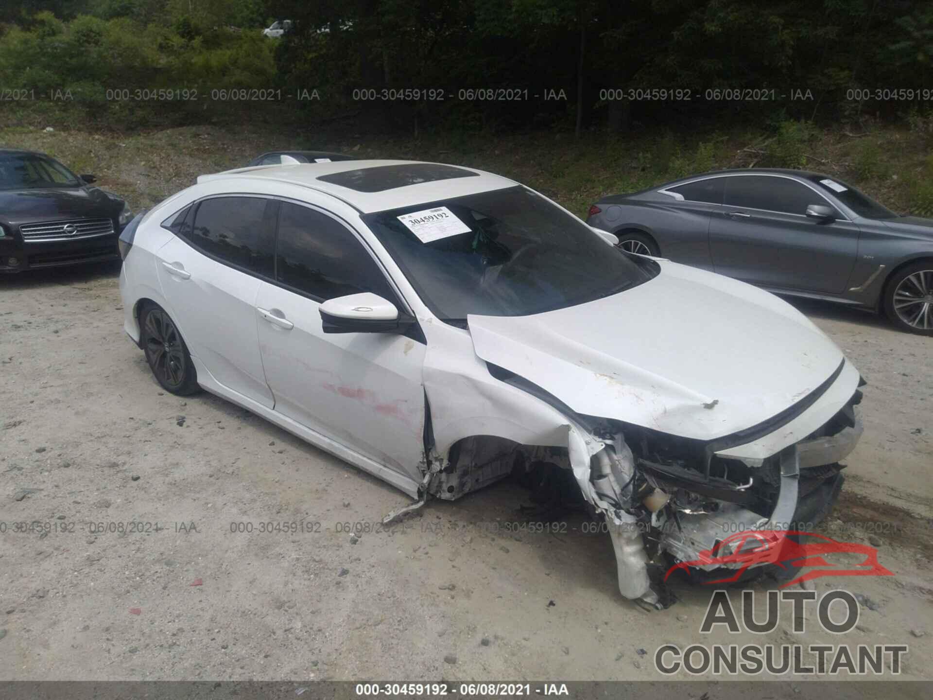 HONDA CIVIC HATCHBACK 2017 - SHHFK7H69HU427954