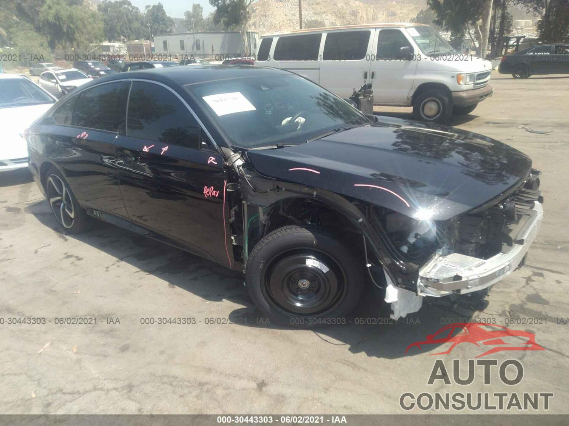 HONDA ACCORD SEDAN 2021 - 1HGCV1F39MA005009