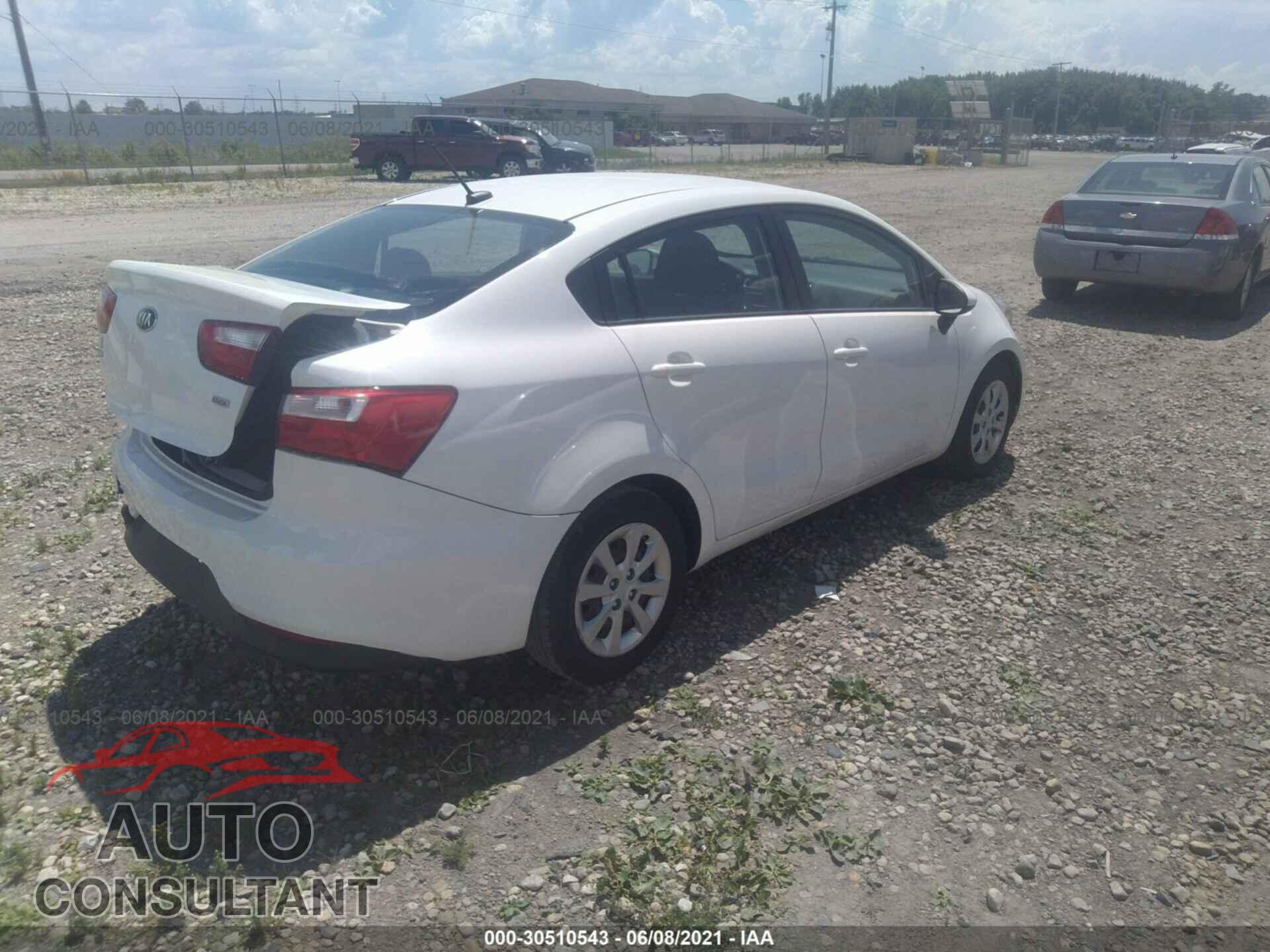 KIA RIO 2016 - KNADM4A38G6561153