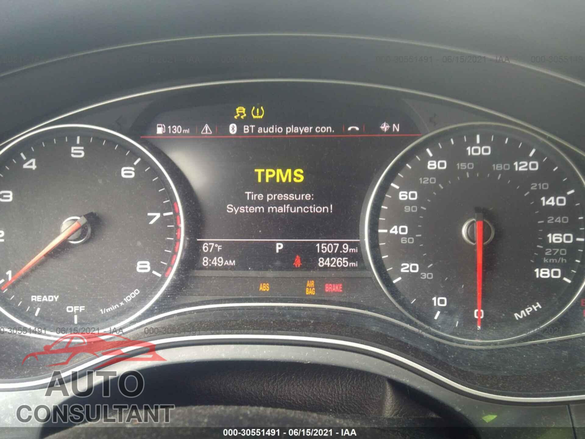 AUDI A6 2016 - WAUGFAFC1GN141576