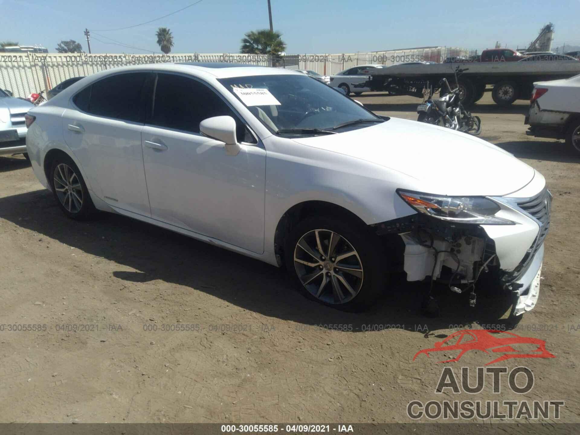 LEXUS ES 2018 - JTHBW1GG1J2168928