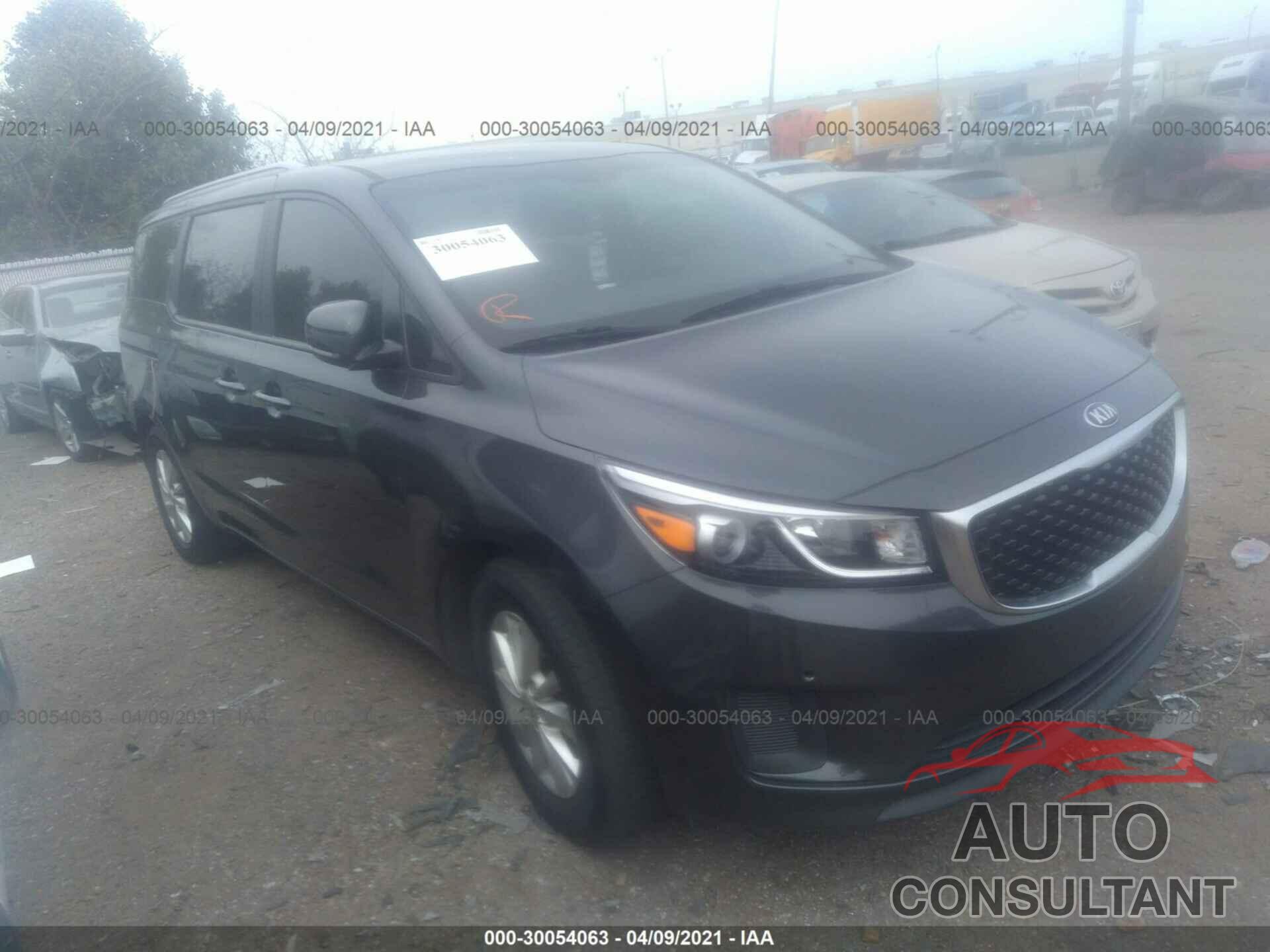 KIA SEDONA 2017 - KNDMB5C1XH6250092