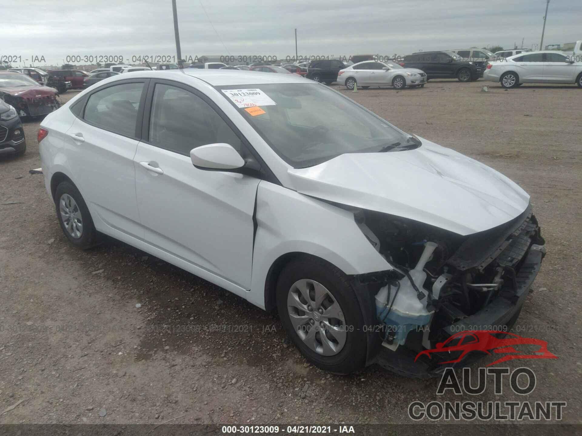 HYUNDAI ACCENT 2017 - KMHCT4AE6HU381293