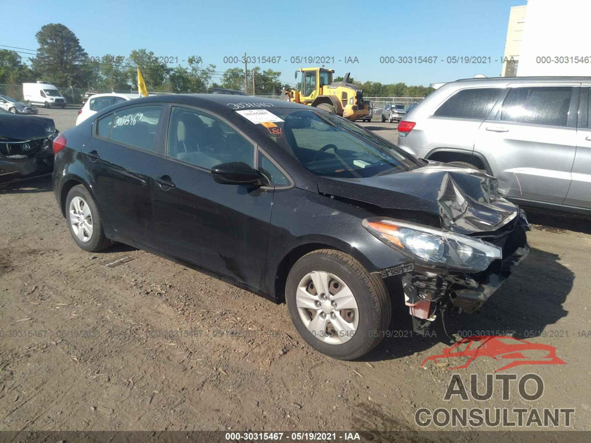KIA FORTE 2016 - KNAFK4A60G5540148