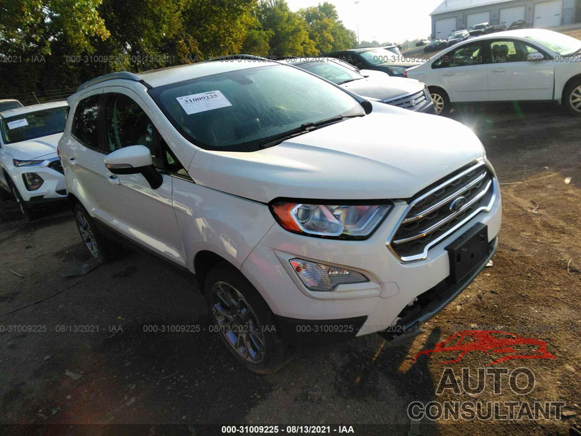 FORD ECOSPORT 2020 - MAJ6S3KL7LC359061