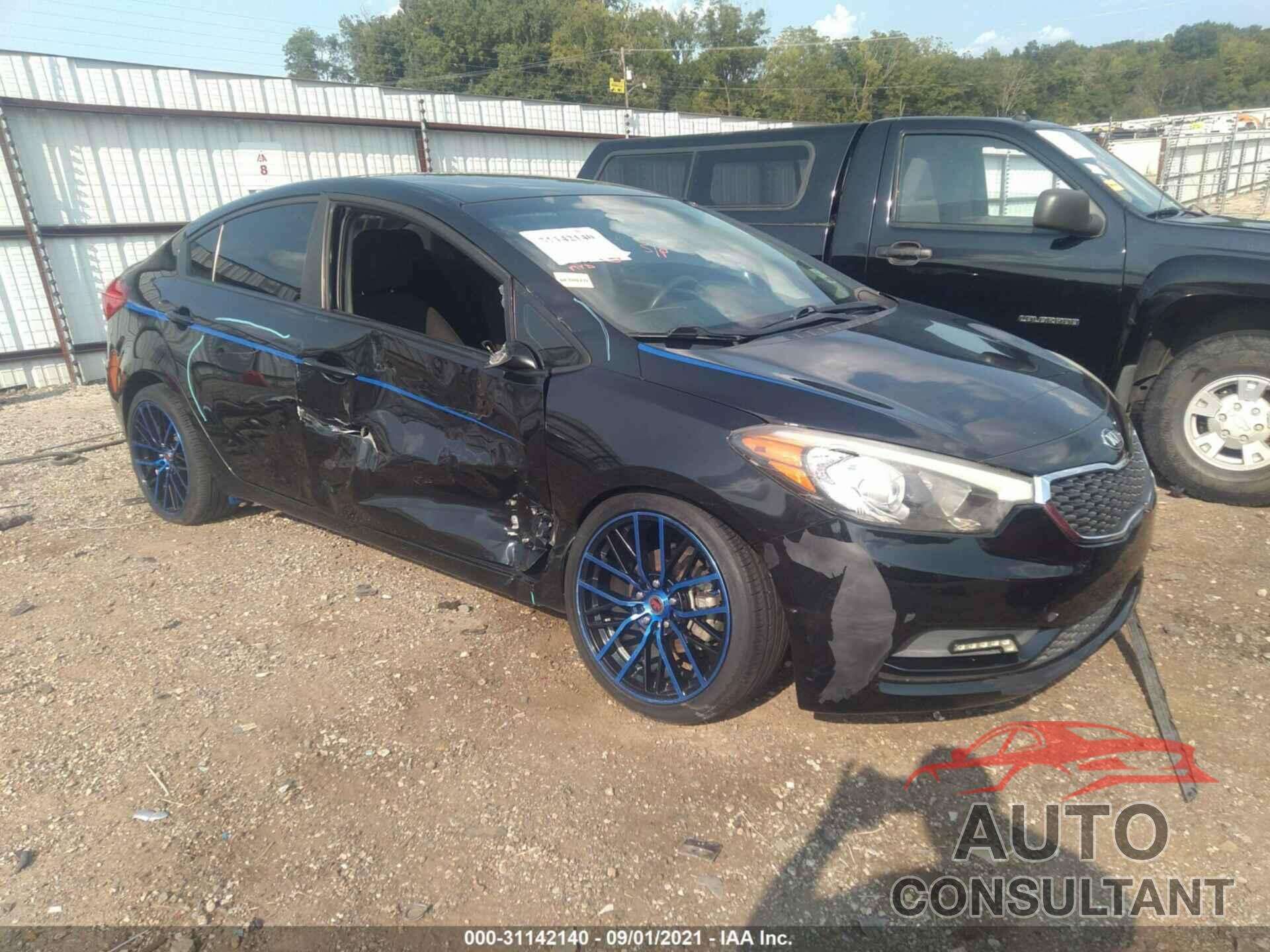 KIA FORTE 2016 - KNAFK4A62G5591263