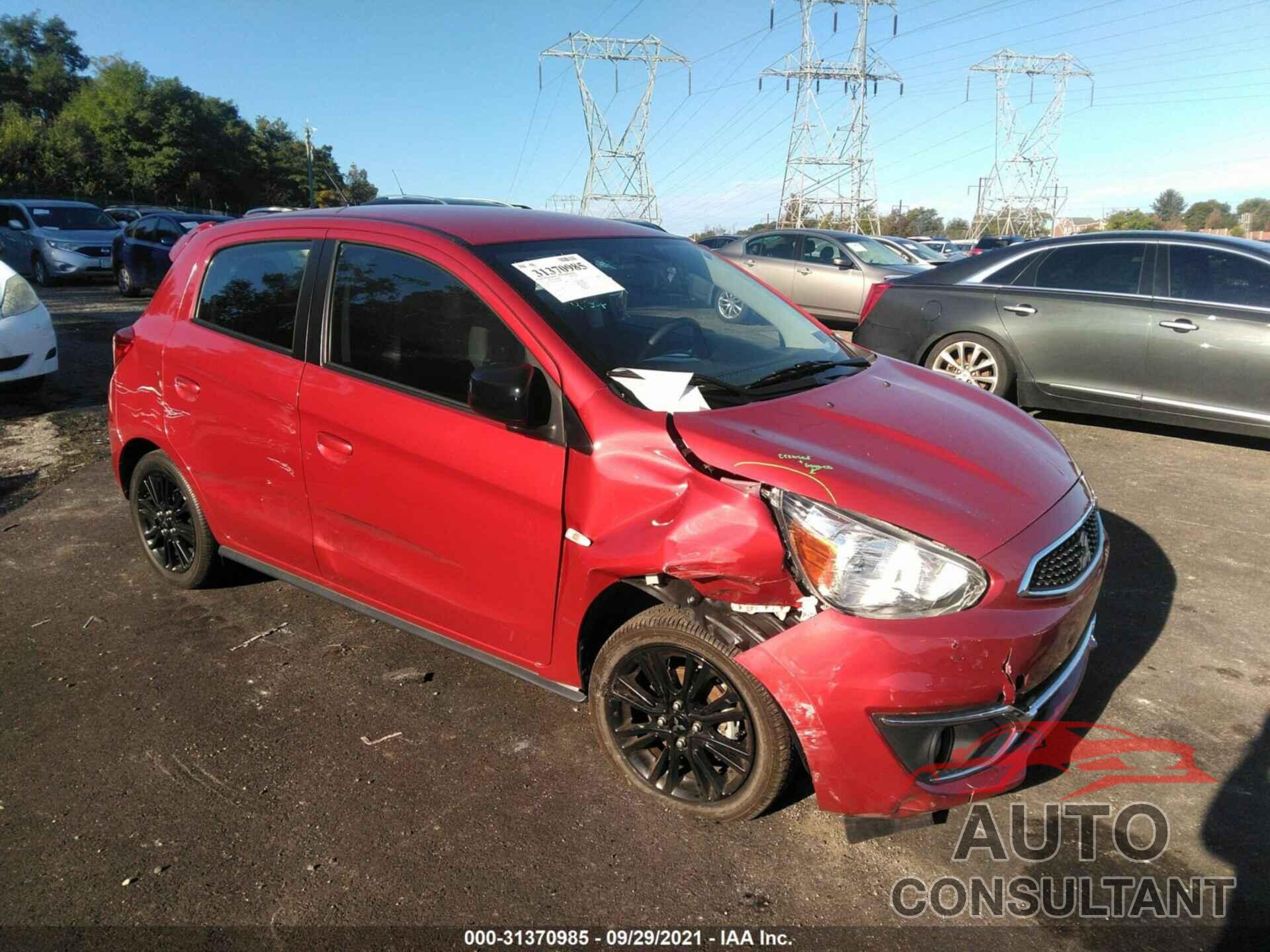 MITSUBISHI MIRAGE 2019 - ML32A5HJXKH004564