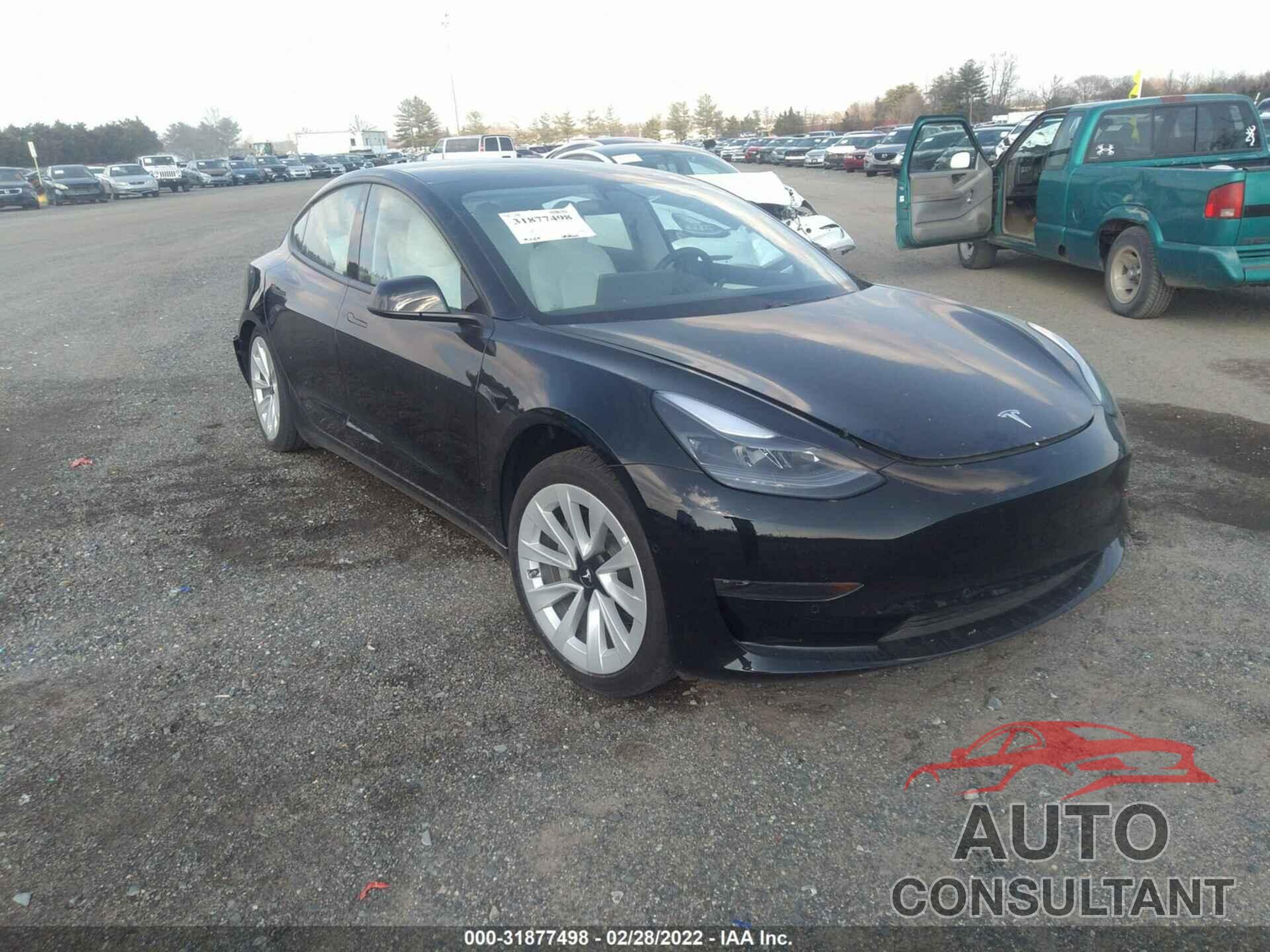 TESLA MODEL 3 2021 - 5YJ3E1EA8MF989680