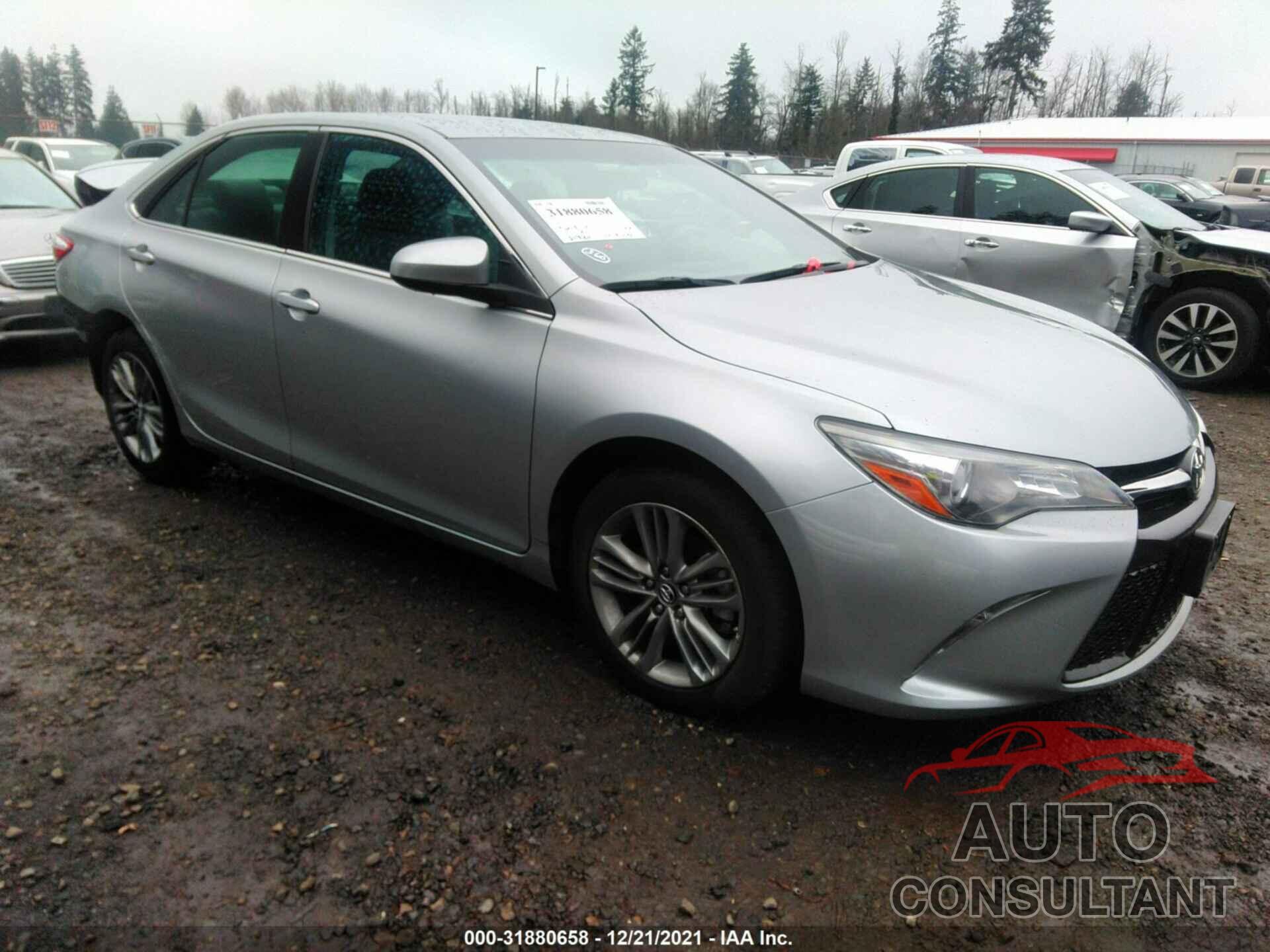 TOYOTA CAMRY 2017 - 4T1BF1FK0HU371732