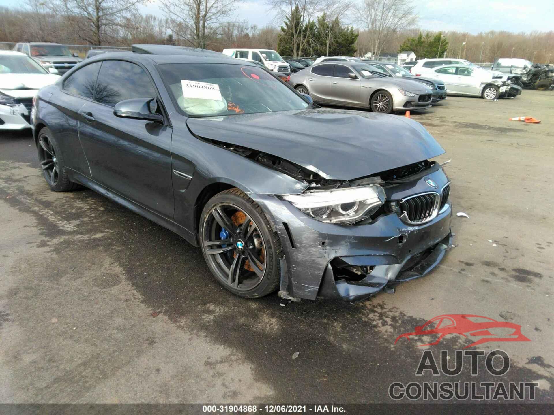 BMW M4 2016 - WBS3R9C55GK336314