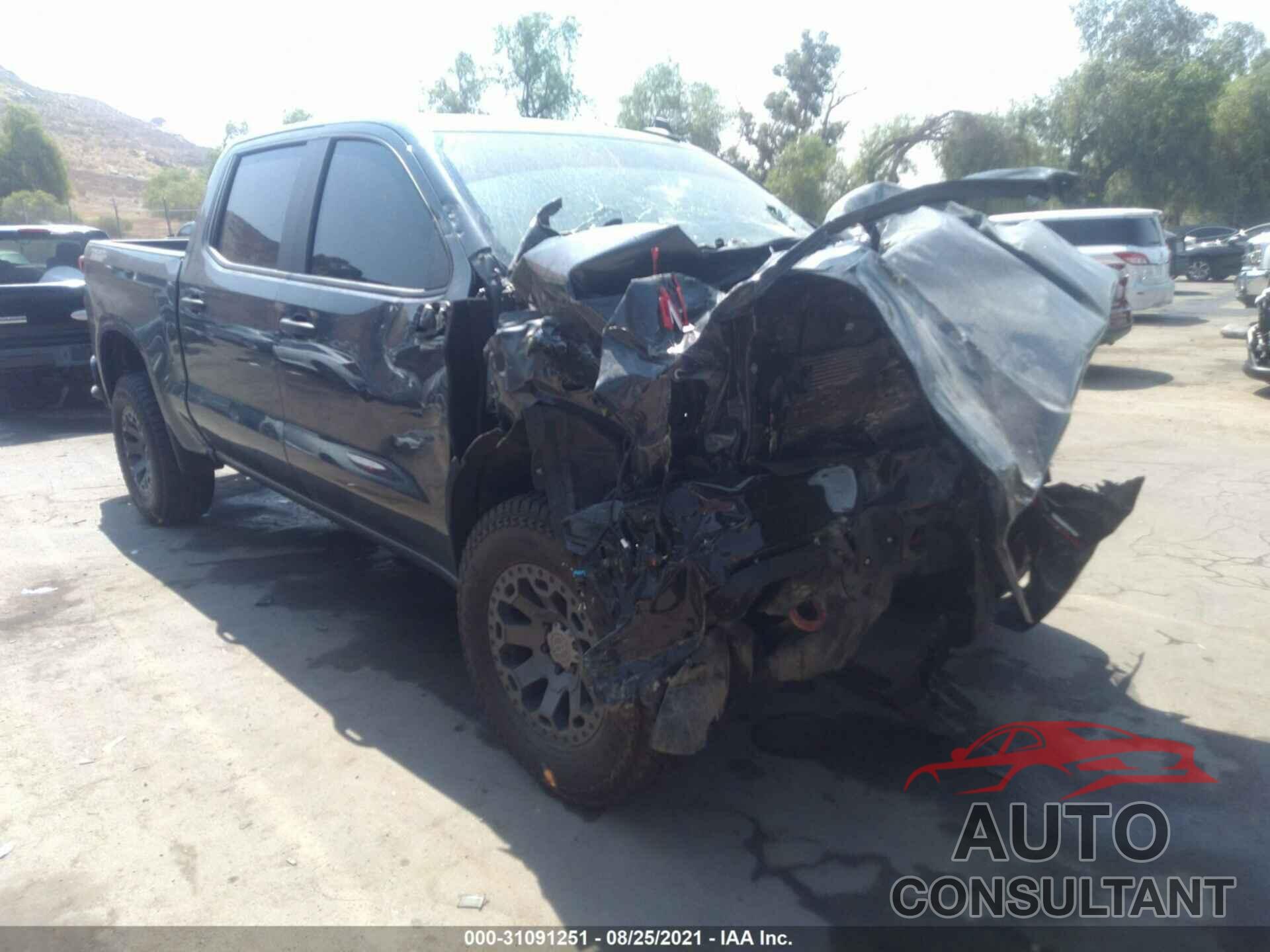 CHEVROLET SILVERADO 1500 2021 - 1GCPYCEF4MZ198671
