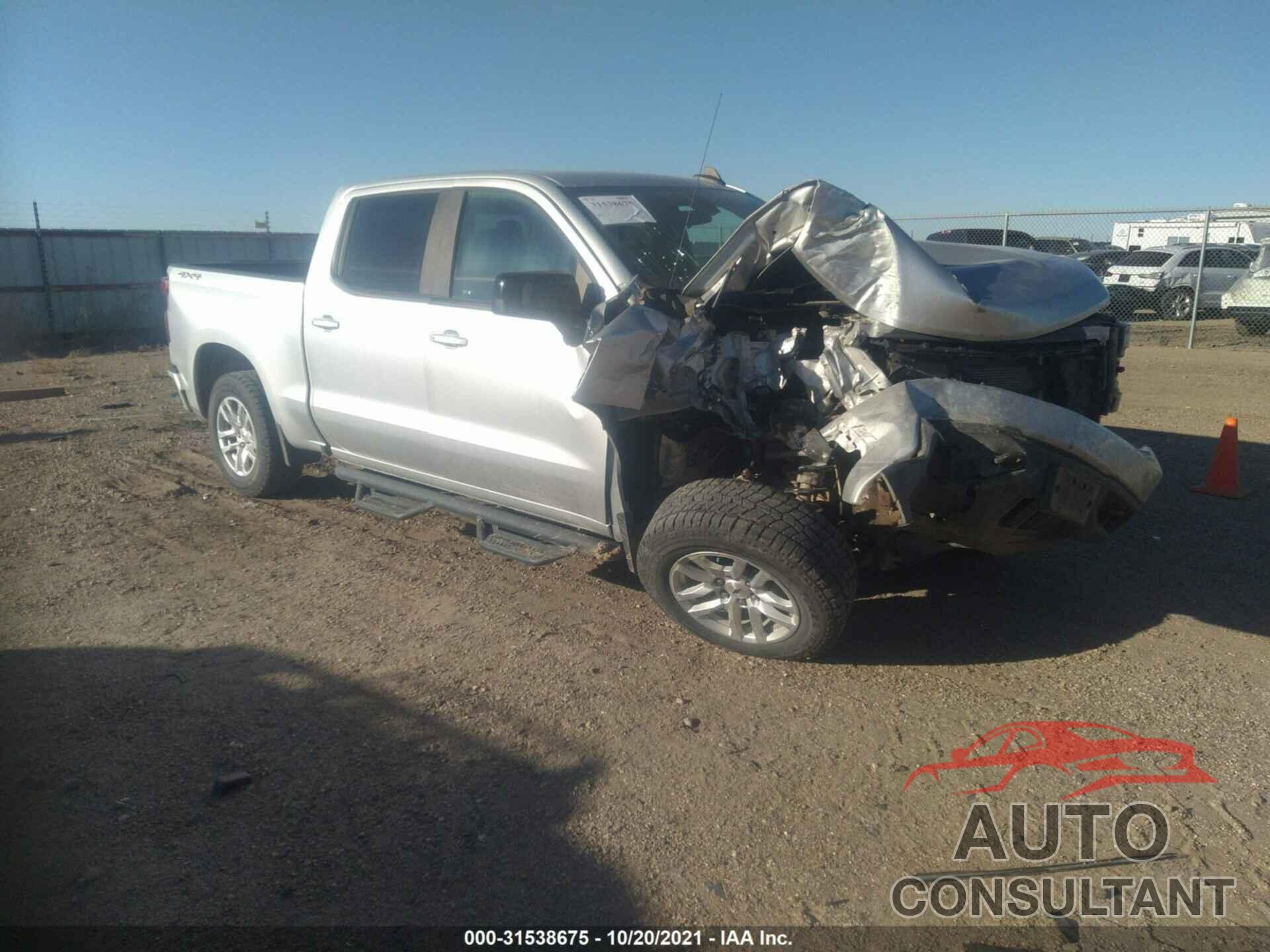 CHEVROLET SILVERADO 1500 2019 - 3GCUYEED4KG170329