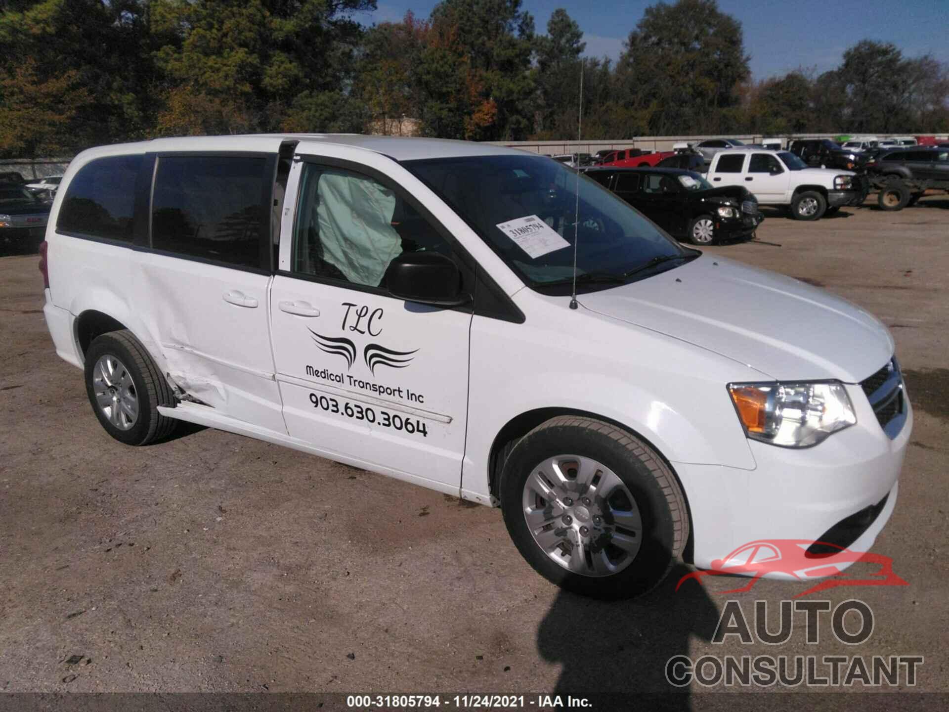 DODGE GRAND CARAVAN 2016 - 2C4RDGBG0GR271123