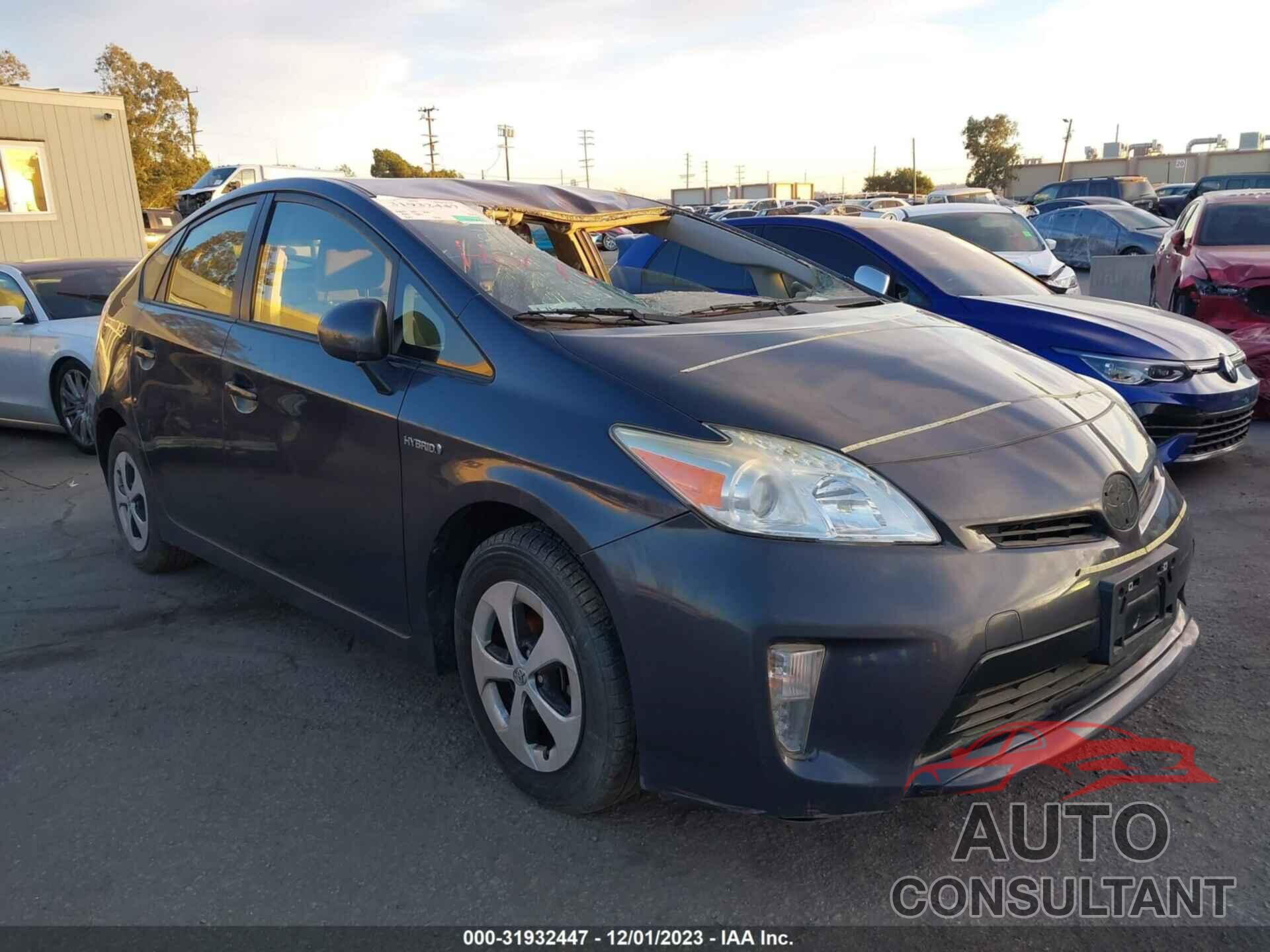 TOYOTA PRIUS 2015 - JTDKN3DU3F0472856