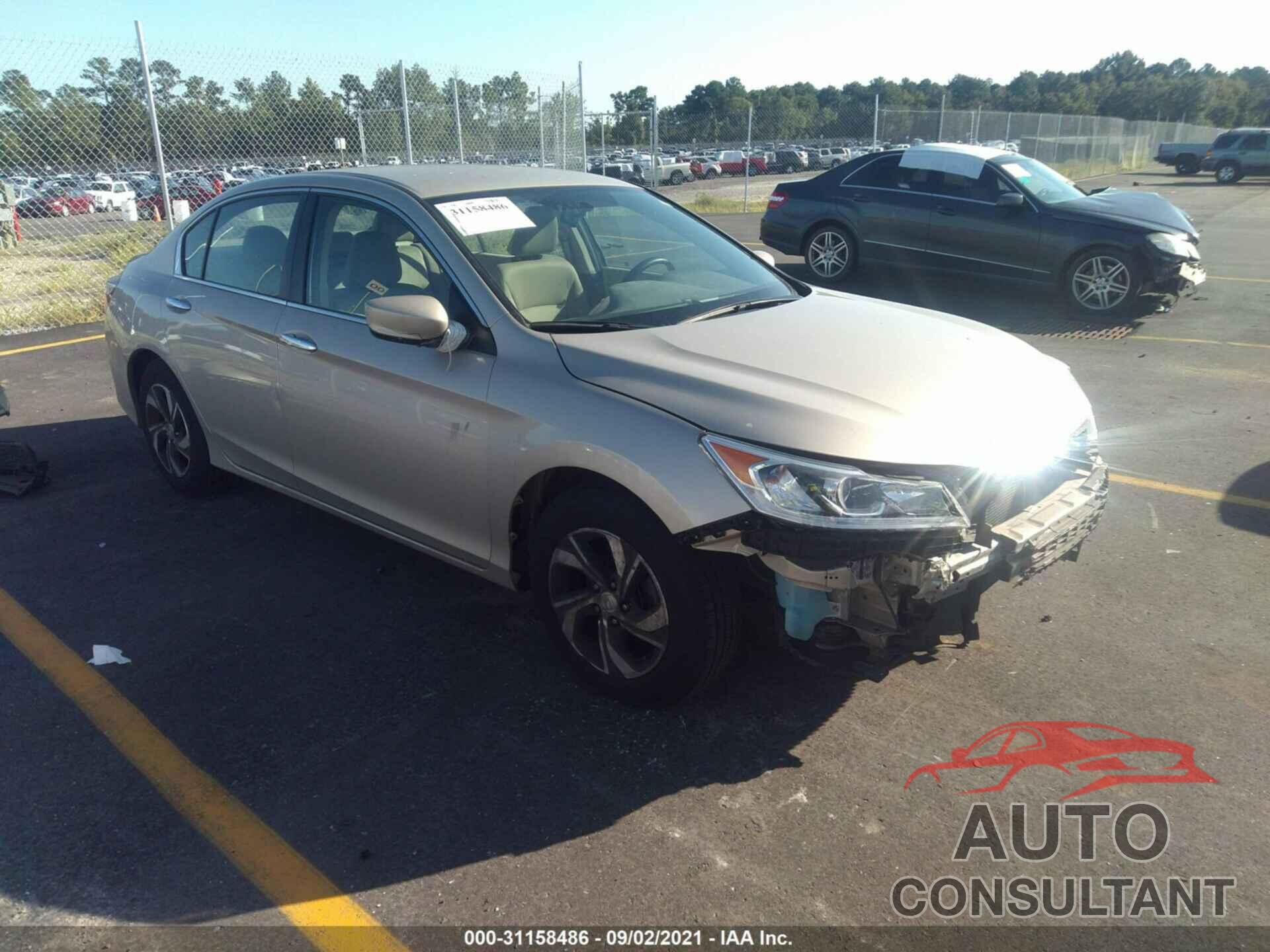 HONDA ACCORD SEDAN 2017 - 1HGCR2F30HA227731