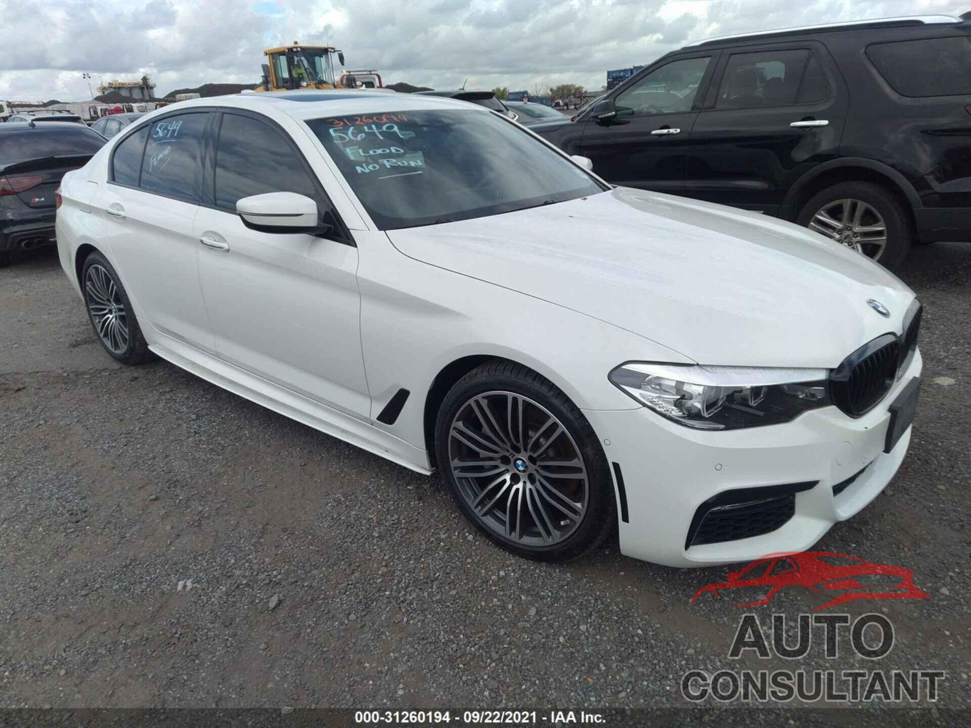 BMW 5 SERIES 2018 - WBAJA7C52JWC75448