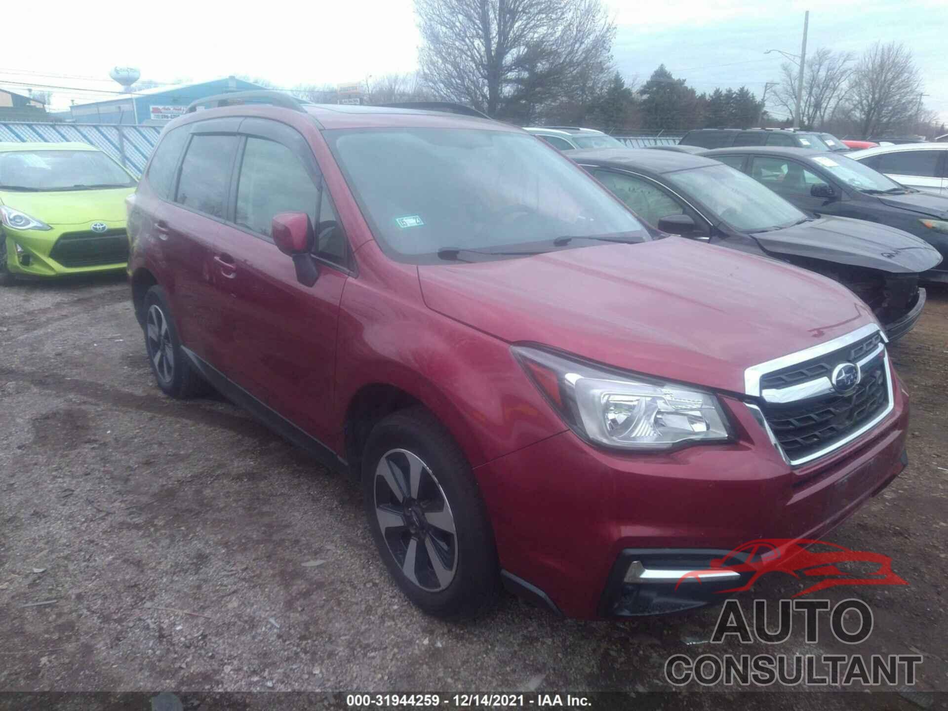 SUBARU FORESTER 2017 - JF2SJAEC8HH499773